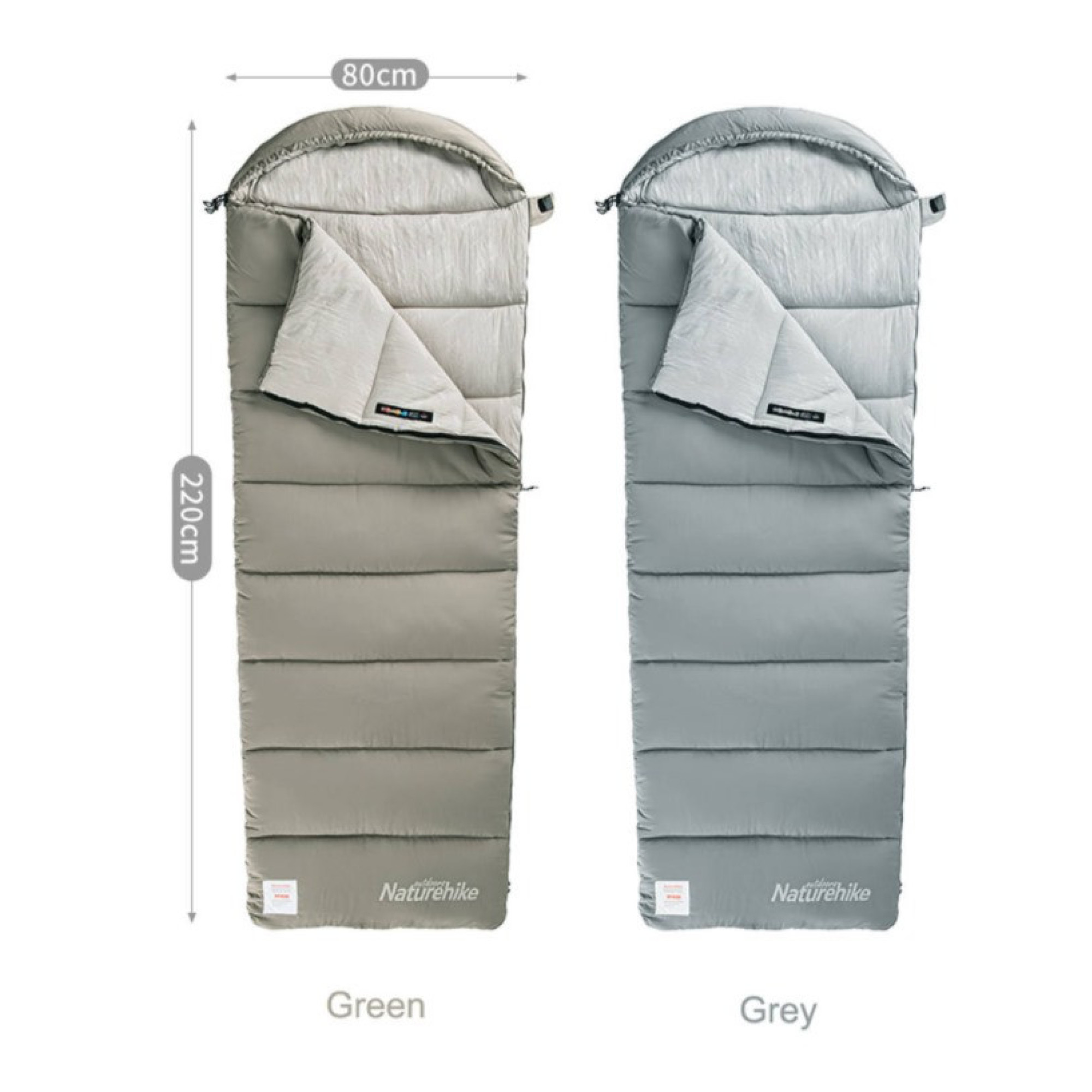 Спальник Naturehike M180 сірий NH20MSD02 - 1 - Robinzon.ua