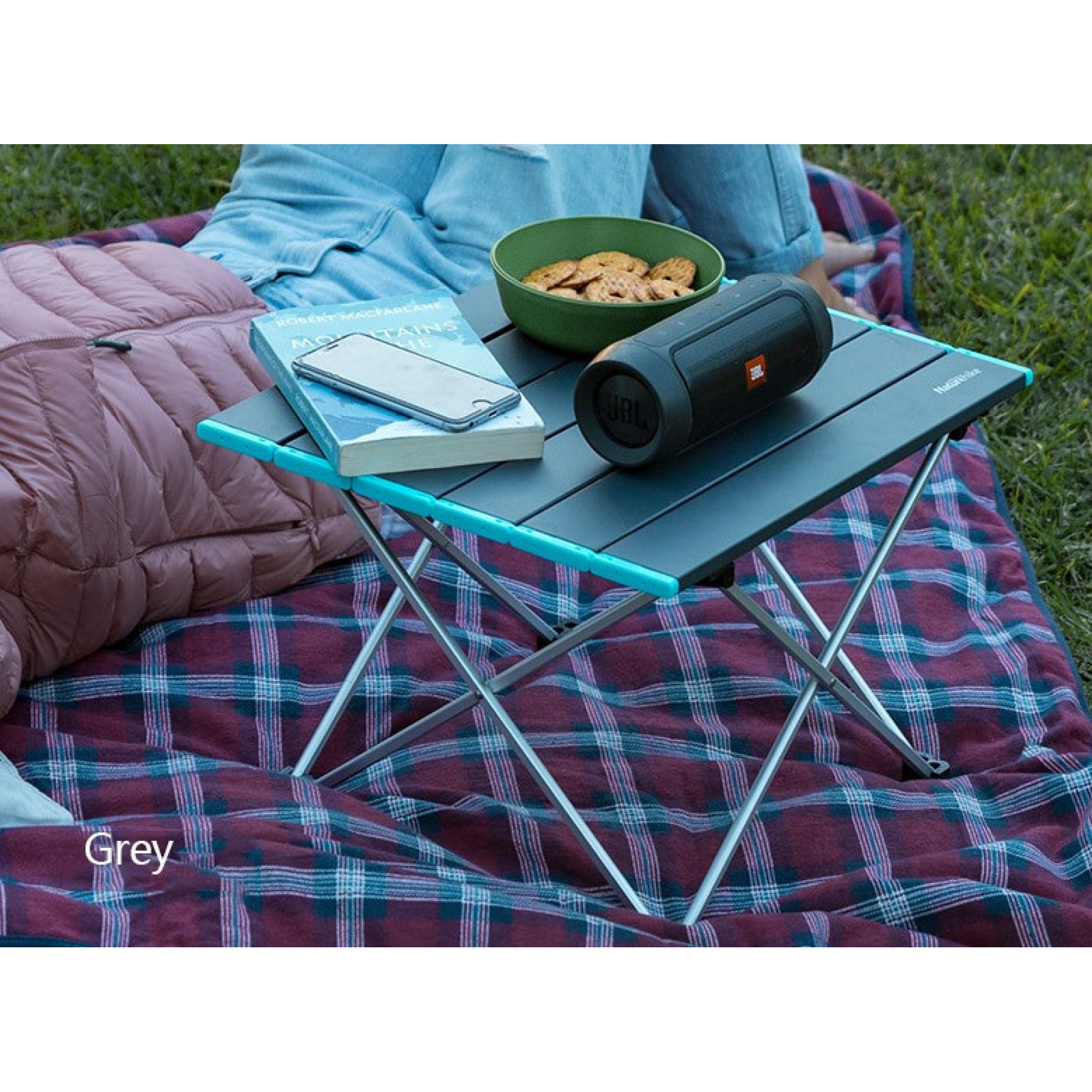 Стіл складний Naturehike сірий розмір S NH19Z008-Z - 2 - Robinzon.ua