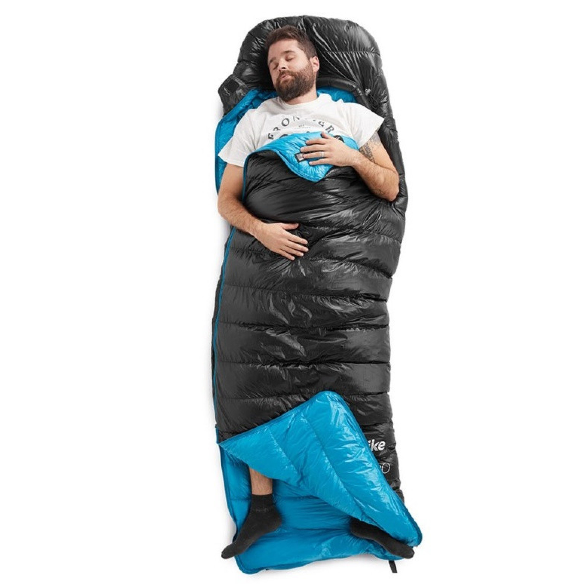 Спальник пуховий Naturehike CW400 розмір М update чорний NH18C400-D - 2 - Robinzon.ua