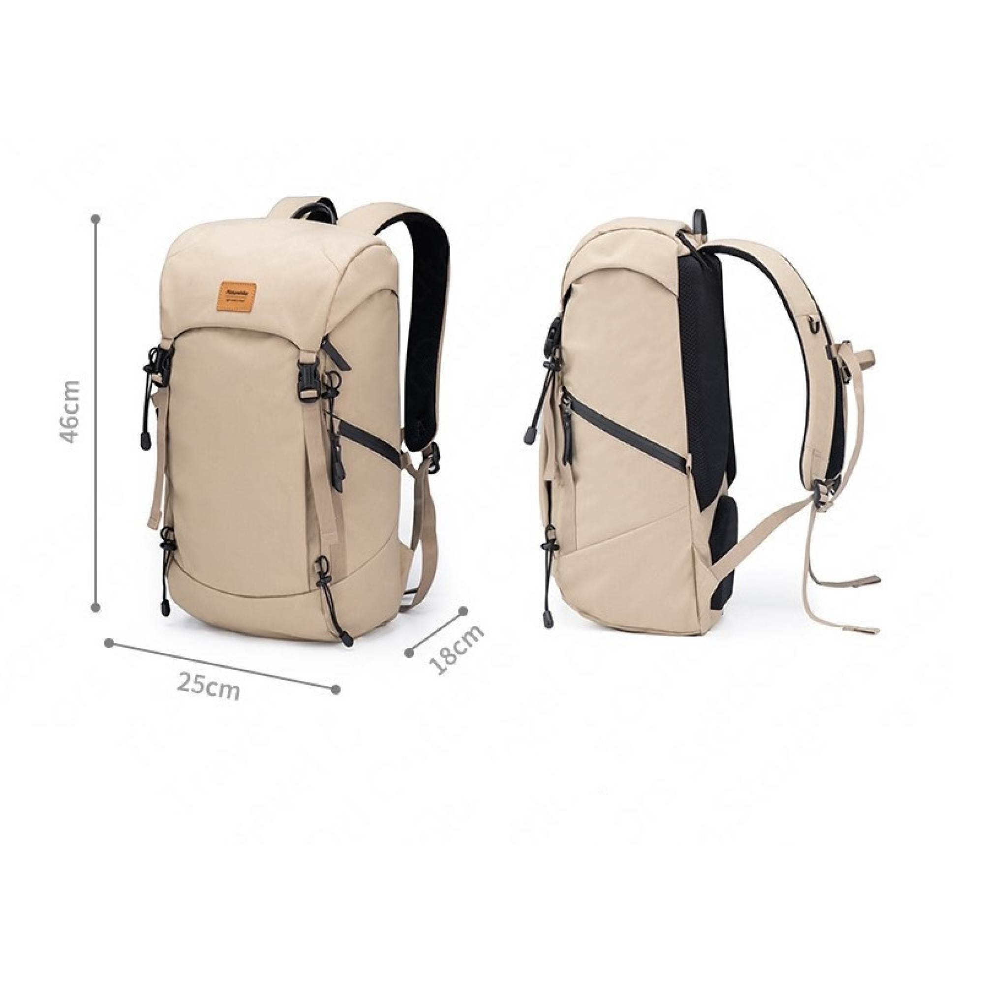 Міський рюкзак Naturehike 20 л зелений NH20BB003 - 3 - Robinzon.ua