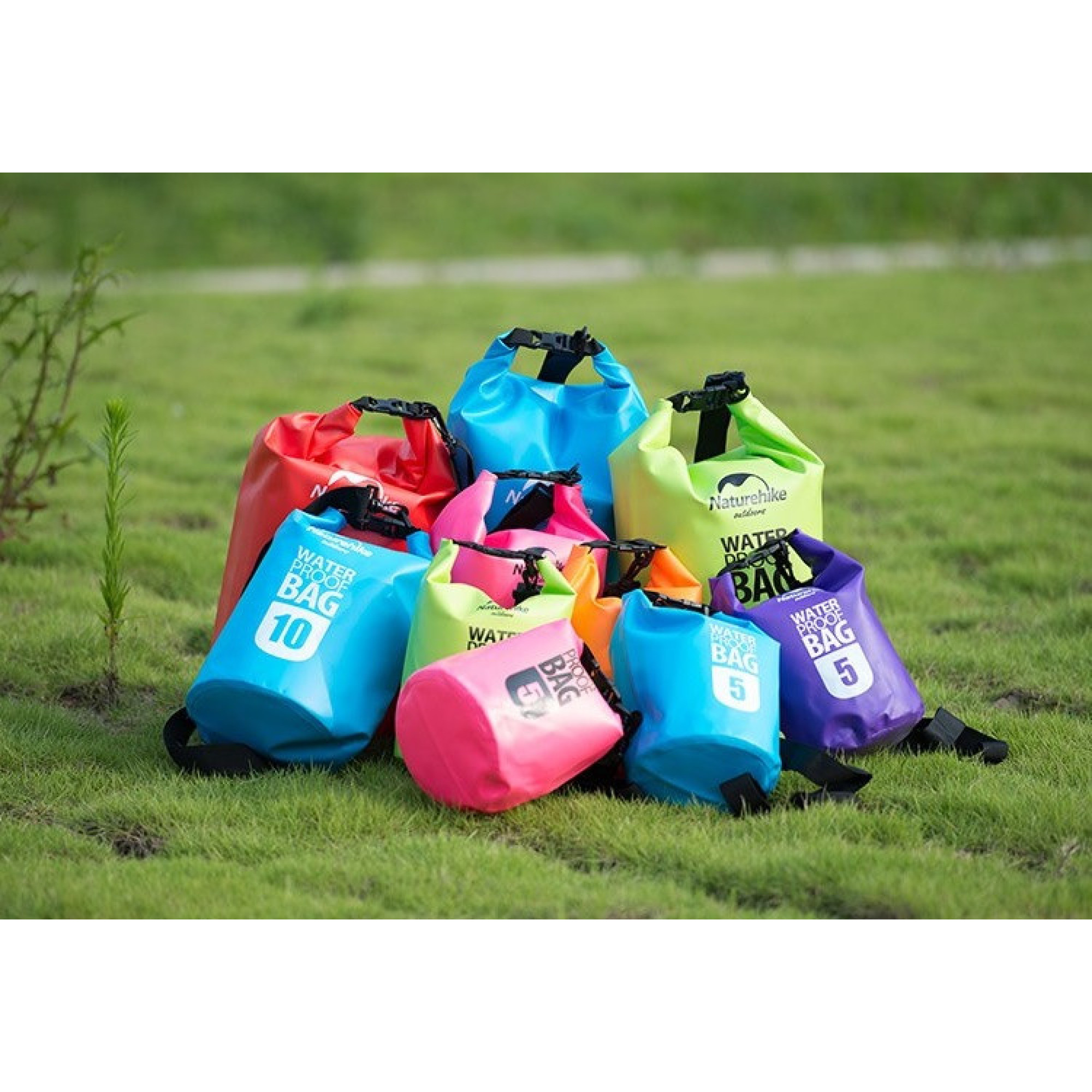 Водонепроникний мішок з ремінцем Naturehike 10 л блакитний FS15M010-J - 1 - Robinzon.ua