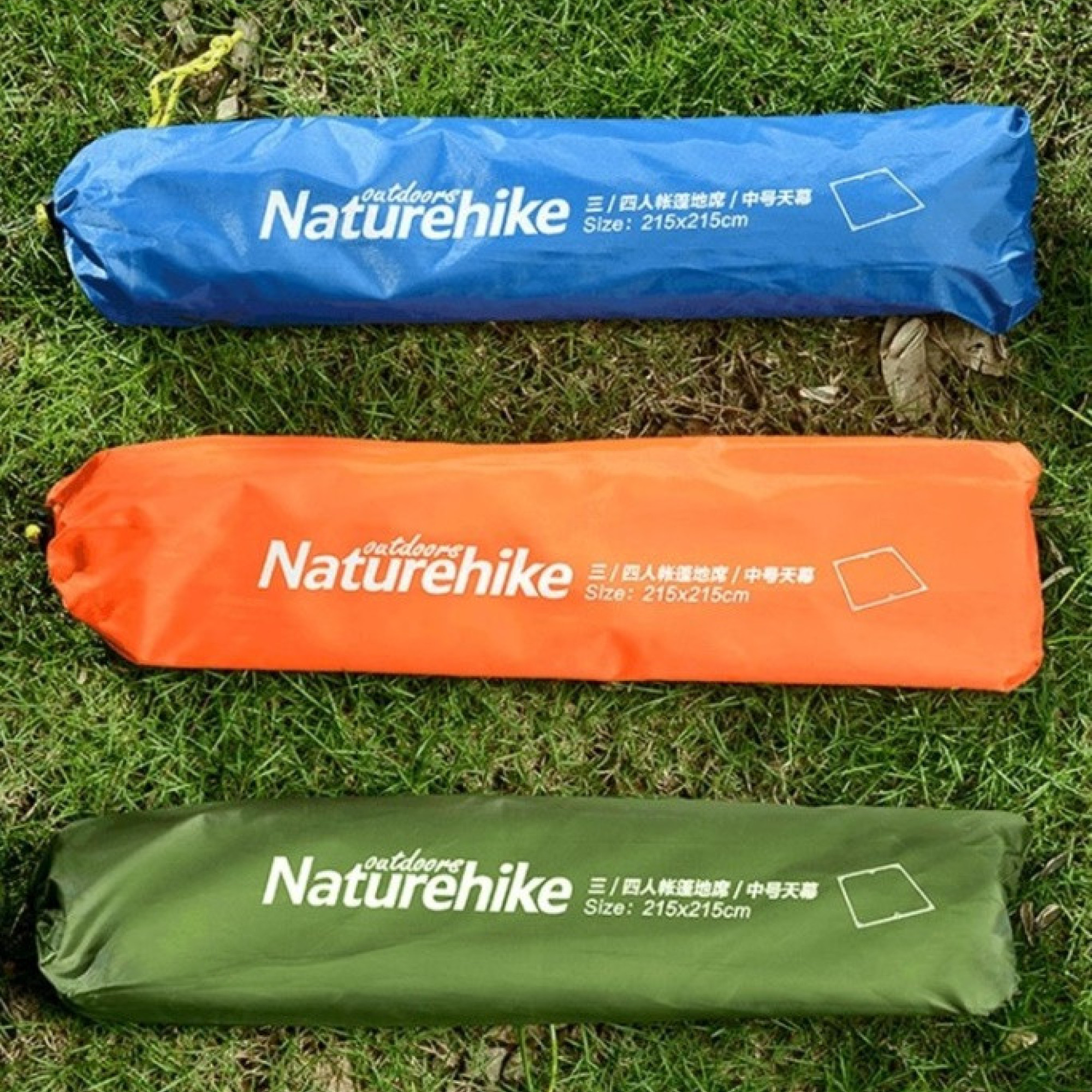 Универсальный Тент Naturehike 215 x 213 см зеленый NH15D005-X - 2 - Robinzon.ua