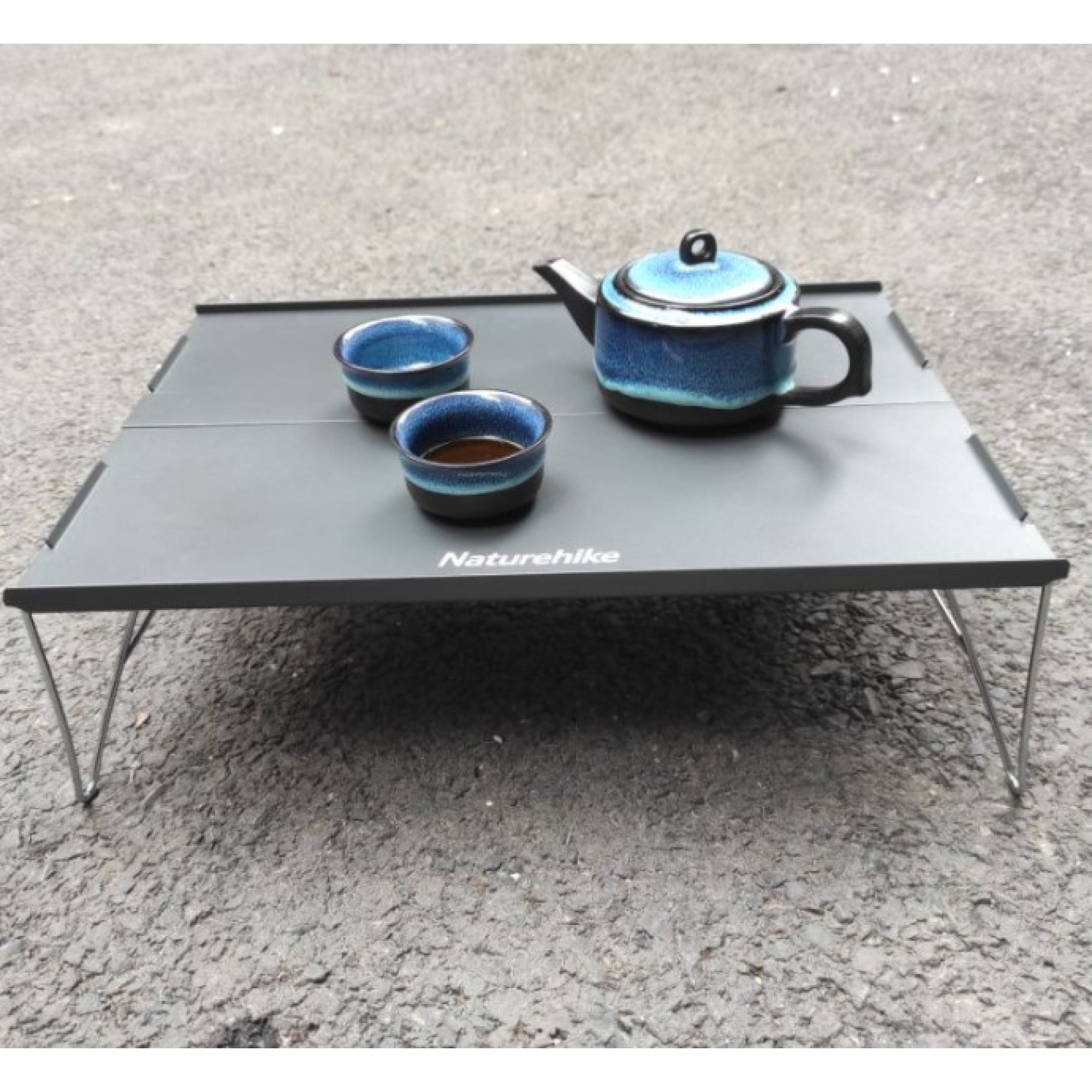 Стіл складний для походів та пікніків Naturehike сірий NH17Z001-L - 3 - Robinzon.ua