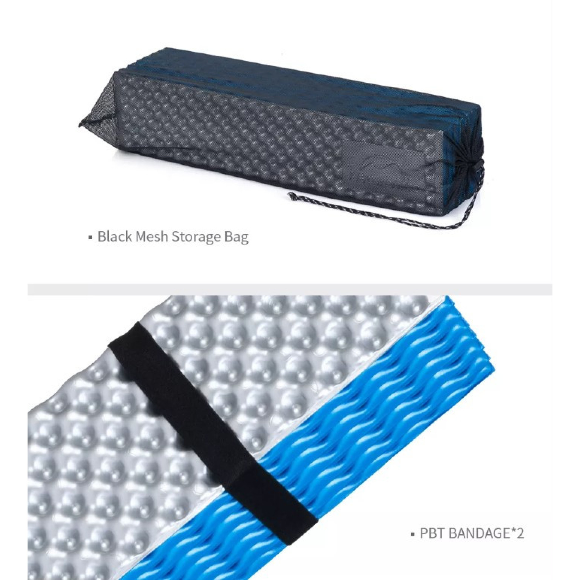 Килимок складний поліуретановий Naturehike зелений NH19QD008 - 4 - Robinzon.ua