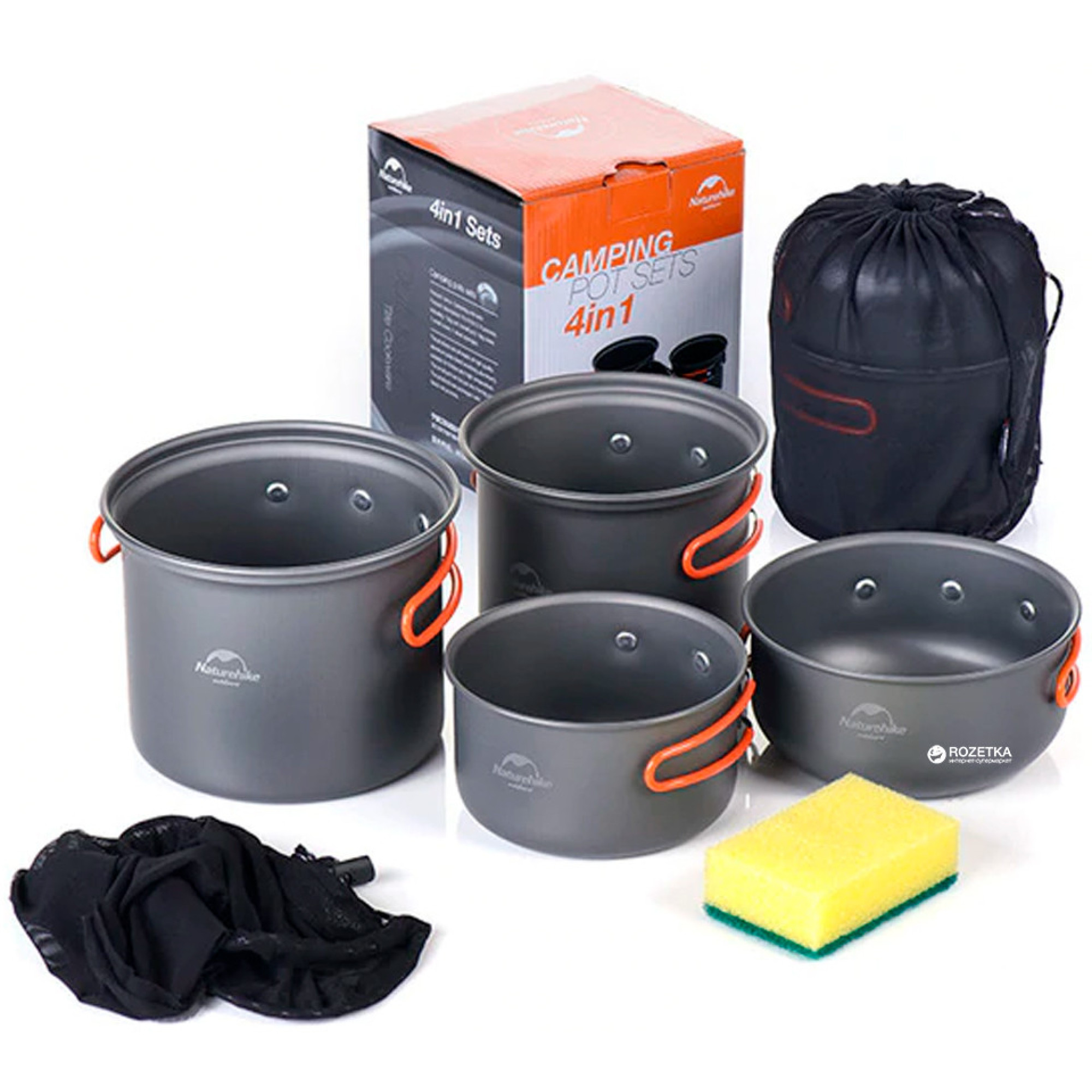 Частина набору посуд для походу Naturehike NH15T401-G - 2 Частина набору посуд для походу Naturehike NH15T401-G - 2 - Robinzon.ua