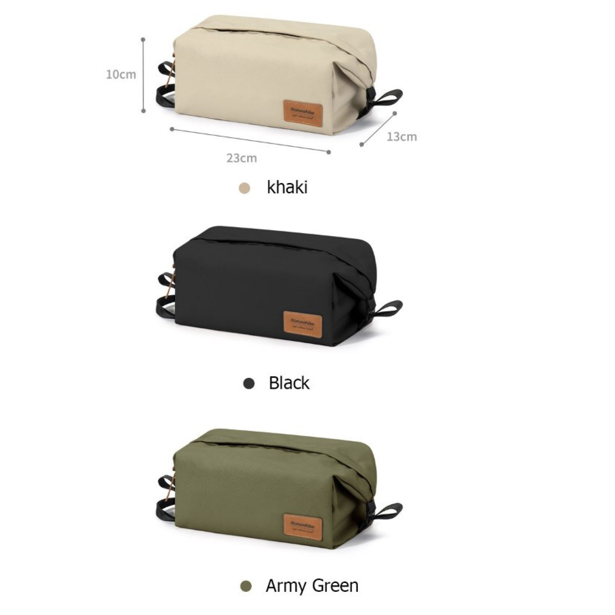 Косметичка Naturehike зеленая NH21LX001. - 1 - Robinzon.ua