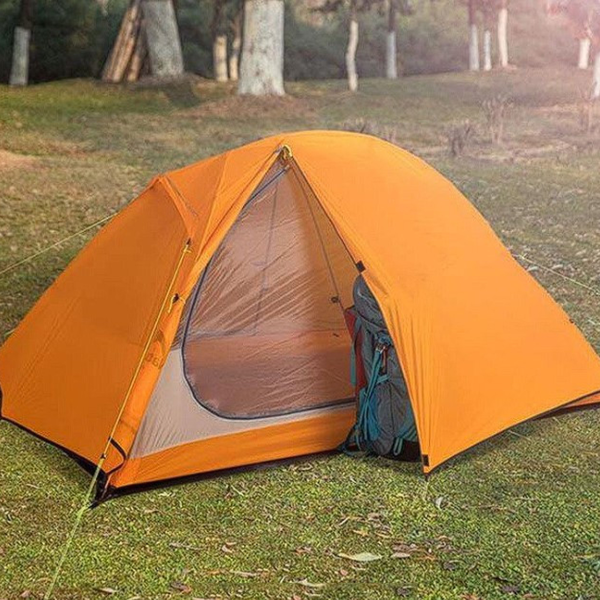 Двомісний намет Naturehike Cycling 2 помаранчевий NH18A180-D - 2 - Robinzon.ua