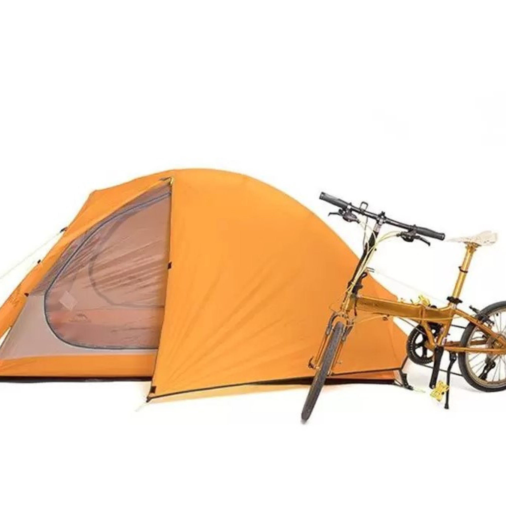Двомісний намет Naturehike Cycling 2 помаранчевий NH18A180-D - 1 - Robinzon.ua
