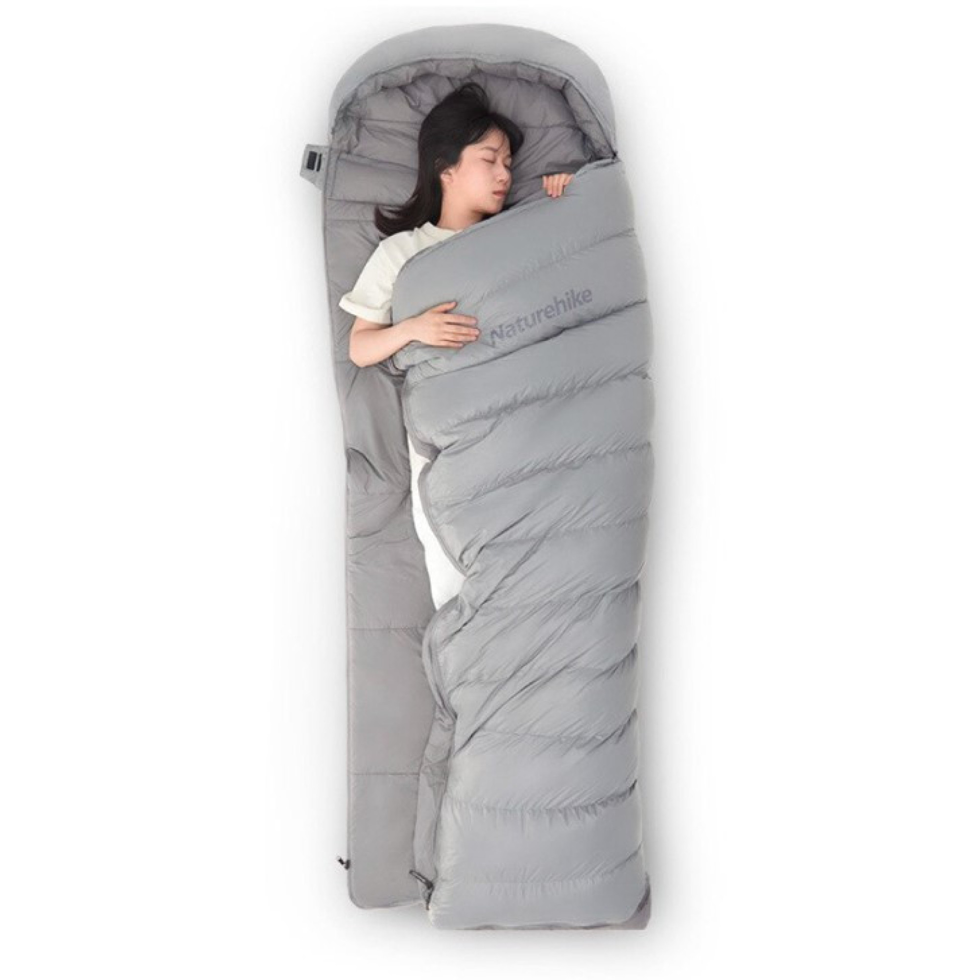 Гібридний спальник Naturehike RM40 розмір L сірий NH22YD003 - 2 Гібридний спальник Naturehike RM40 розмір L сірий NH22YD003 - 2 - Robinzon.ua