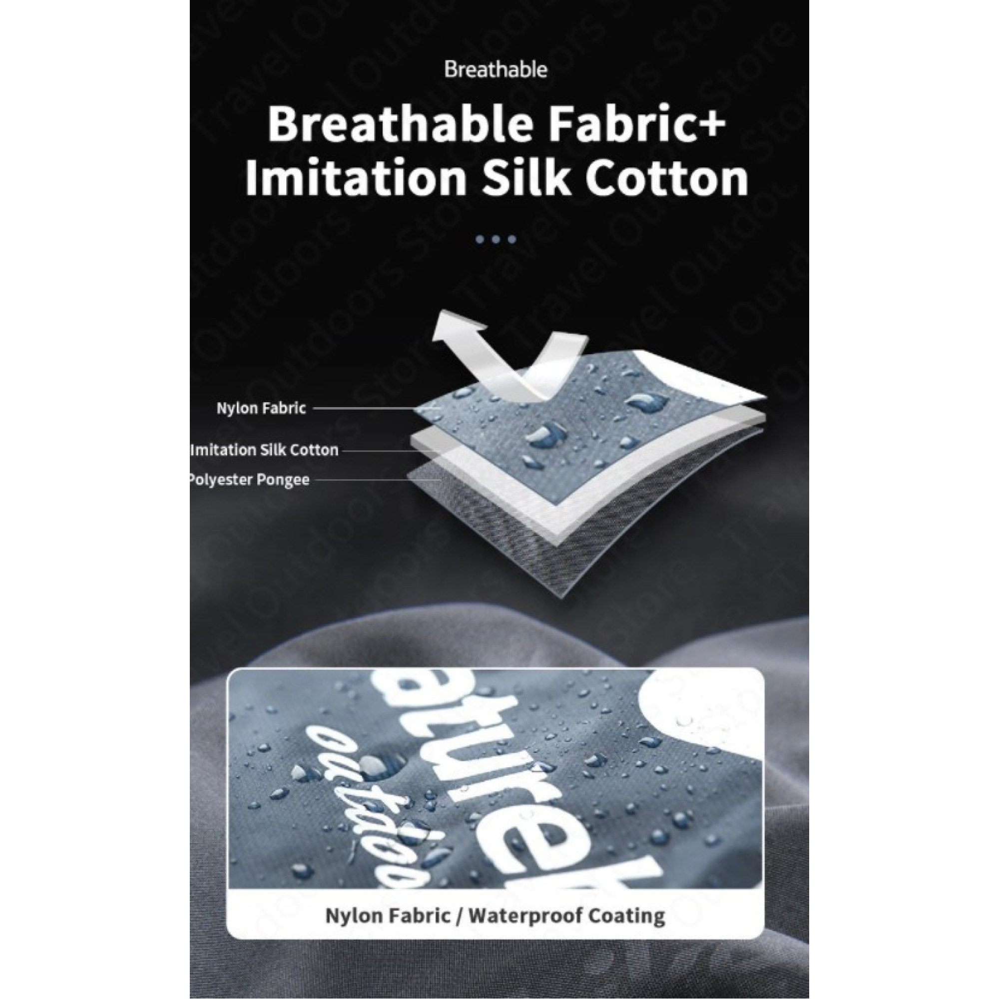 Спальный мешок Naturehike LW180 светло-зеленый размер XL NH21MSD09. - 5 - Robinzon.ua