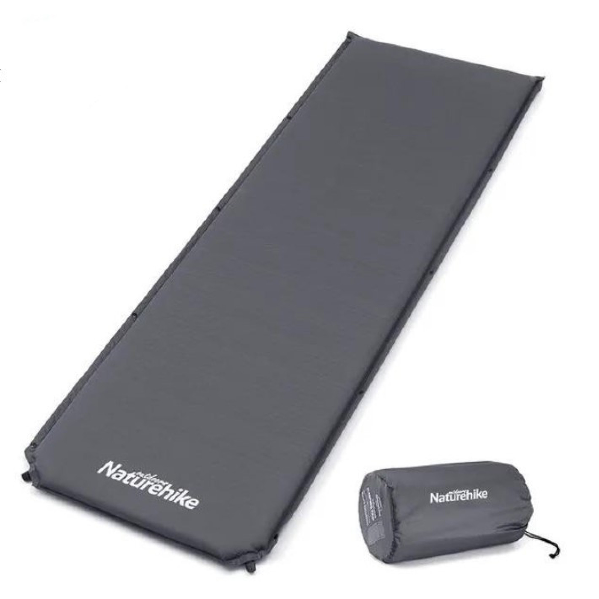 Килимок самонадувний Naturehike сірий NH15Q002-D - 5 - Robinzon.ua
