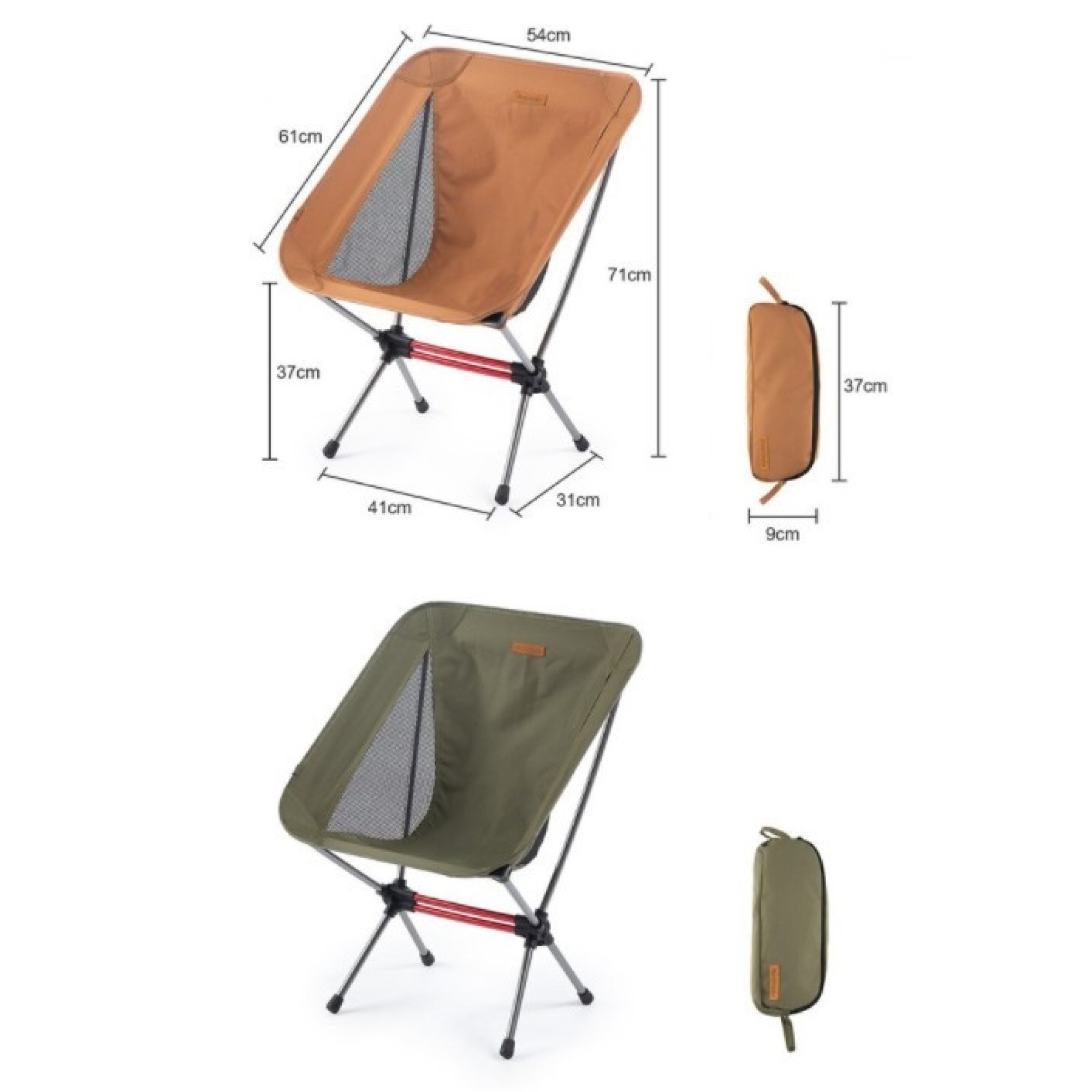 Розкладне крісло Naturehike YL08 помаранчеве NH20JJ027 - 4 Розкладне крісло Naturehike YL08 помаранчеве NH20JJ027 - 4 - Robinzon.ua