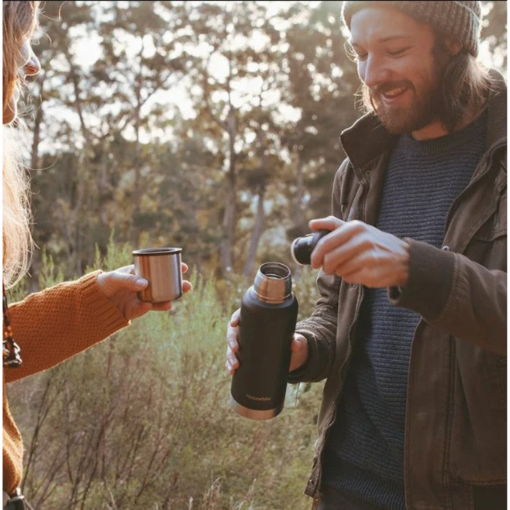 Термос Naturehike 1 л чорний NH19SJ010 - 4 - Robinzon.ua