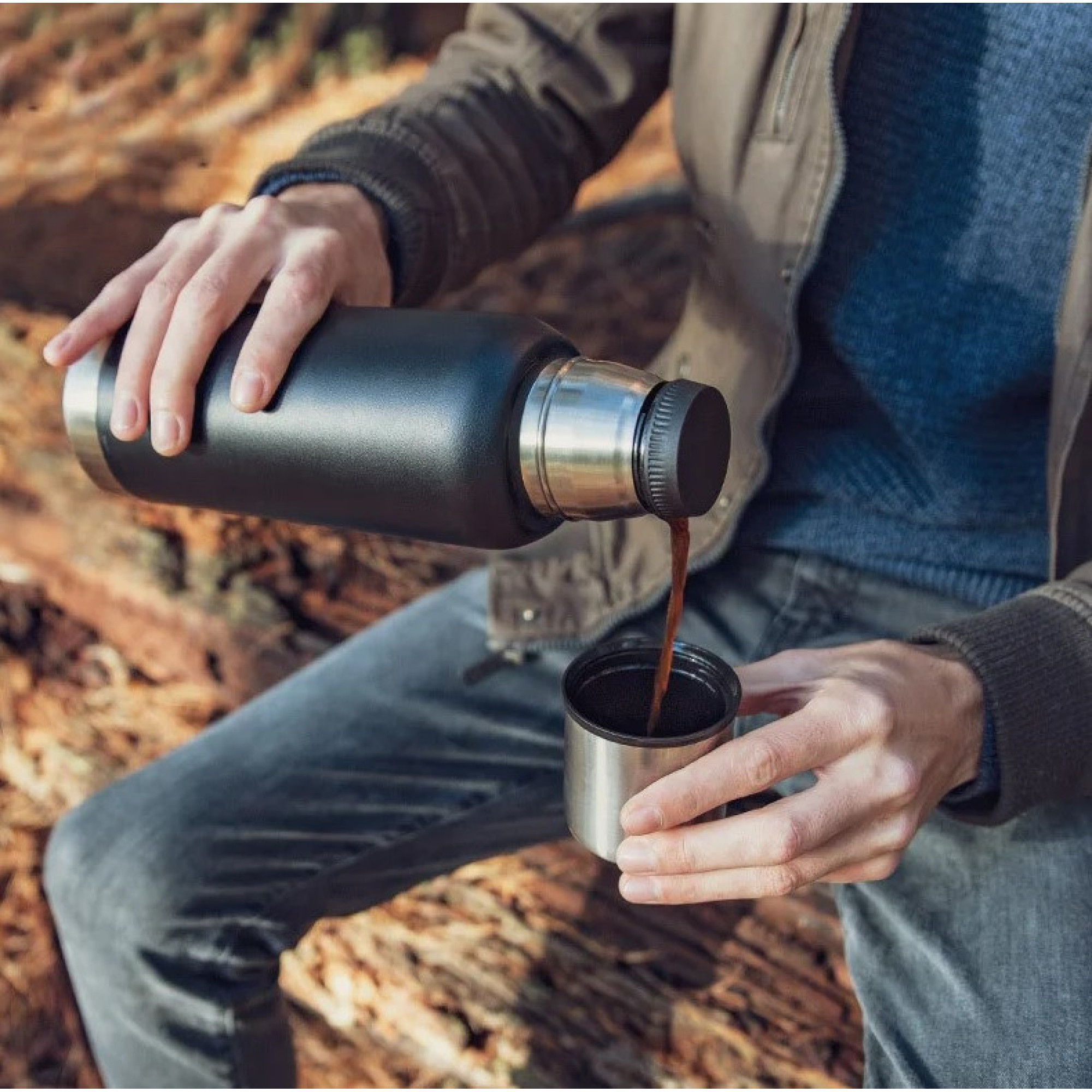 Термос Naturehike 1 л чорний NH19SJ010 - 3 - Robinzon.ua