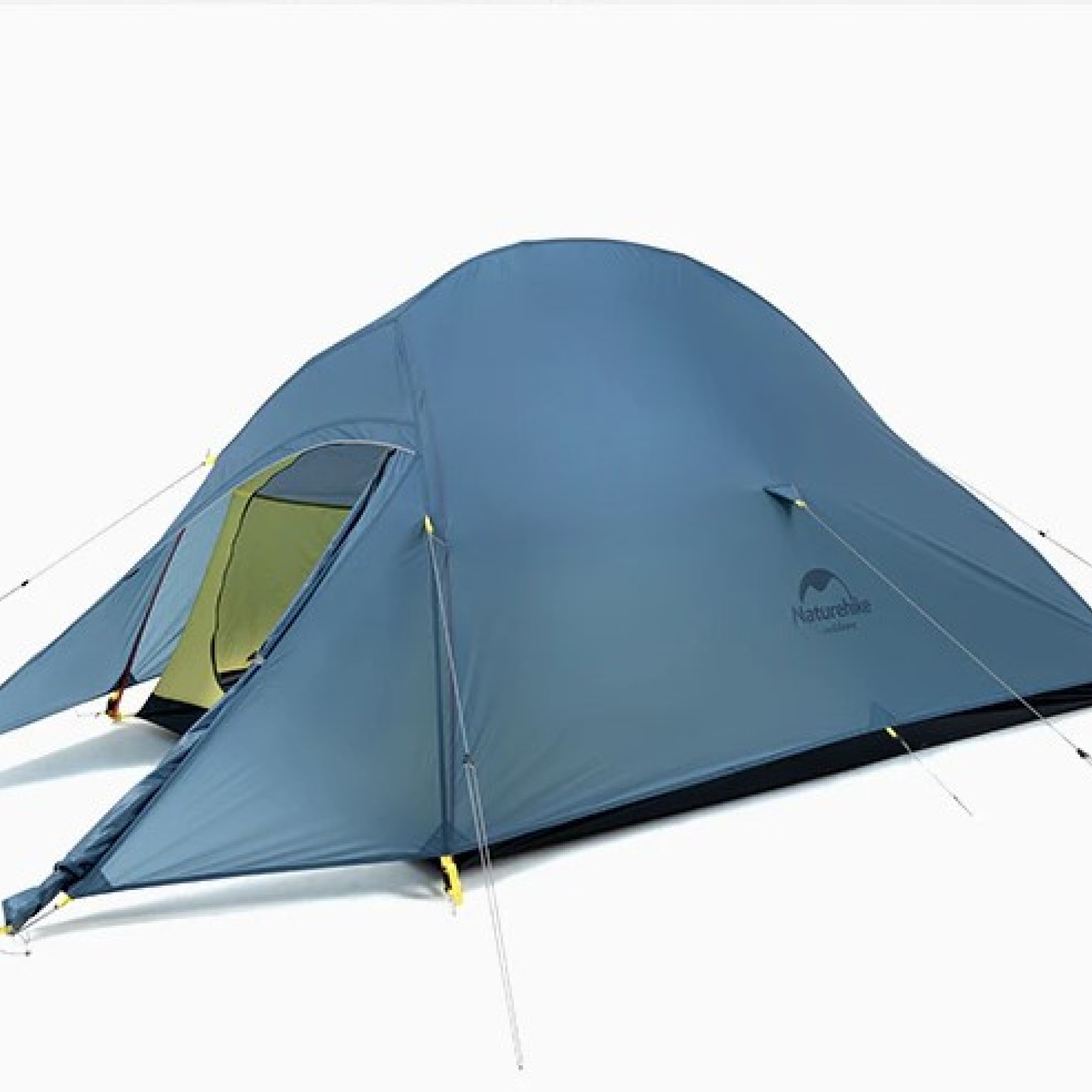 Двухместная палатка Naturehike Cloud UP 2 синяя обновленная NH17T001-T - Robinzon.ua