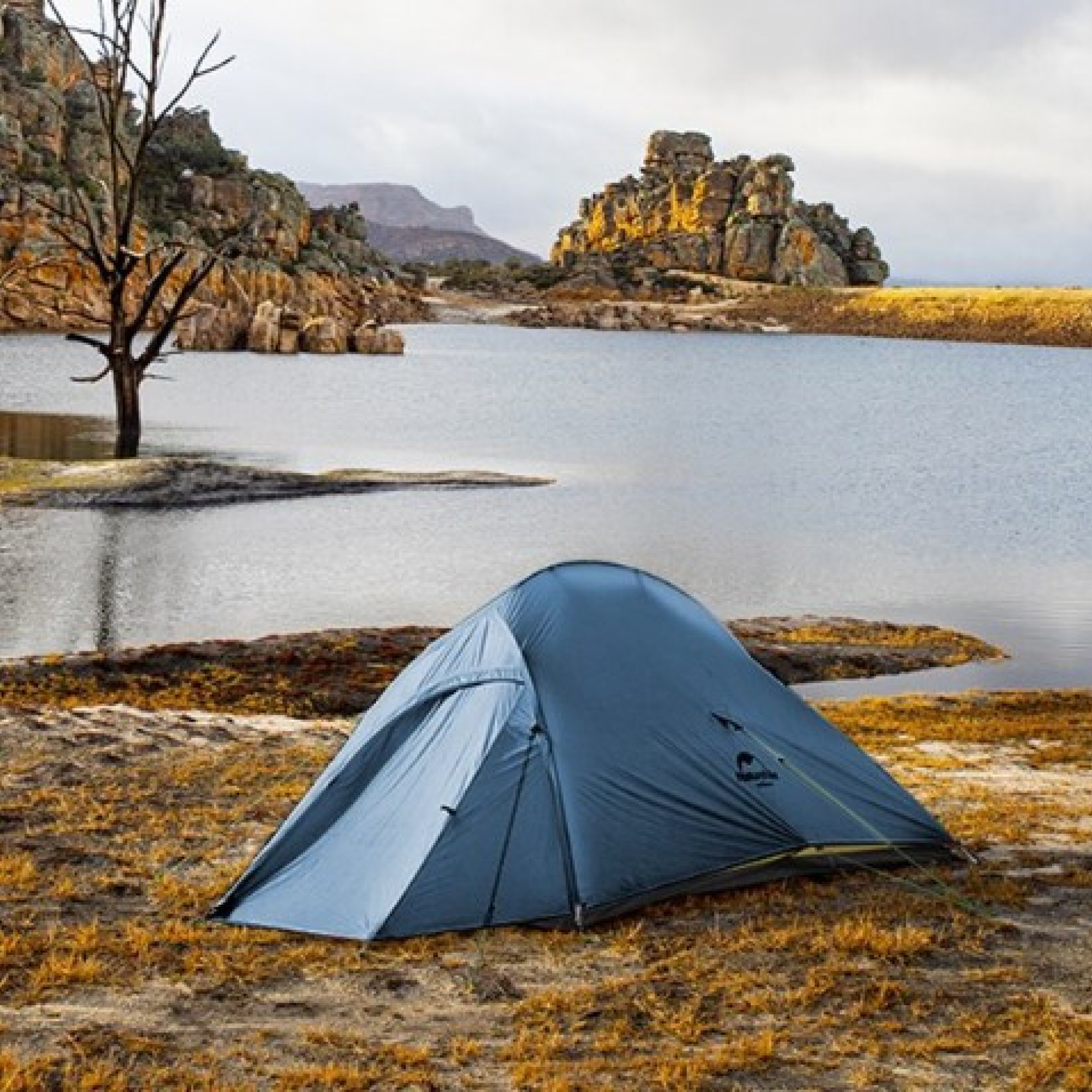 Двомісний намет Naturehike Cloud UP 2 синій updated NH17T001-T - 5 - Robinzon.ua