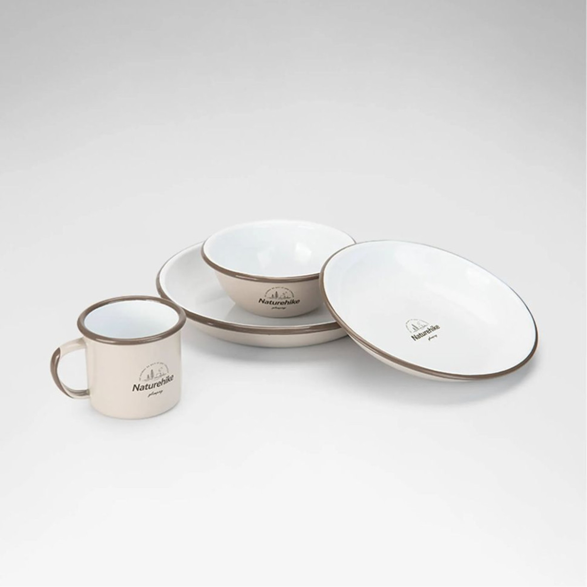 Кружка емальована Naturehike колір хакі NH20SJ030 - 1 - Robinzon.ua