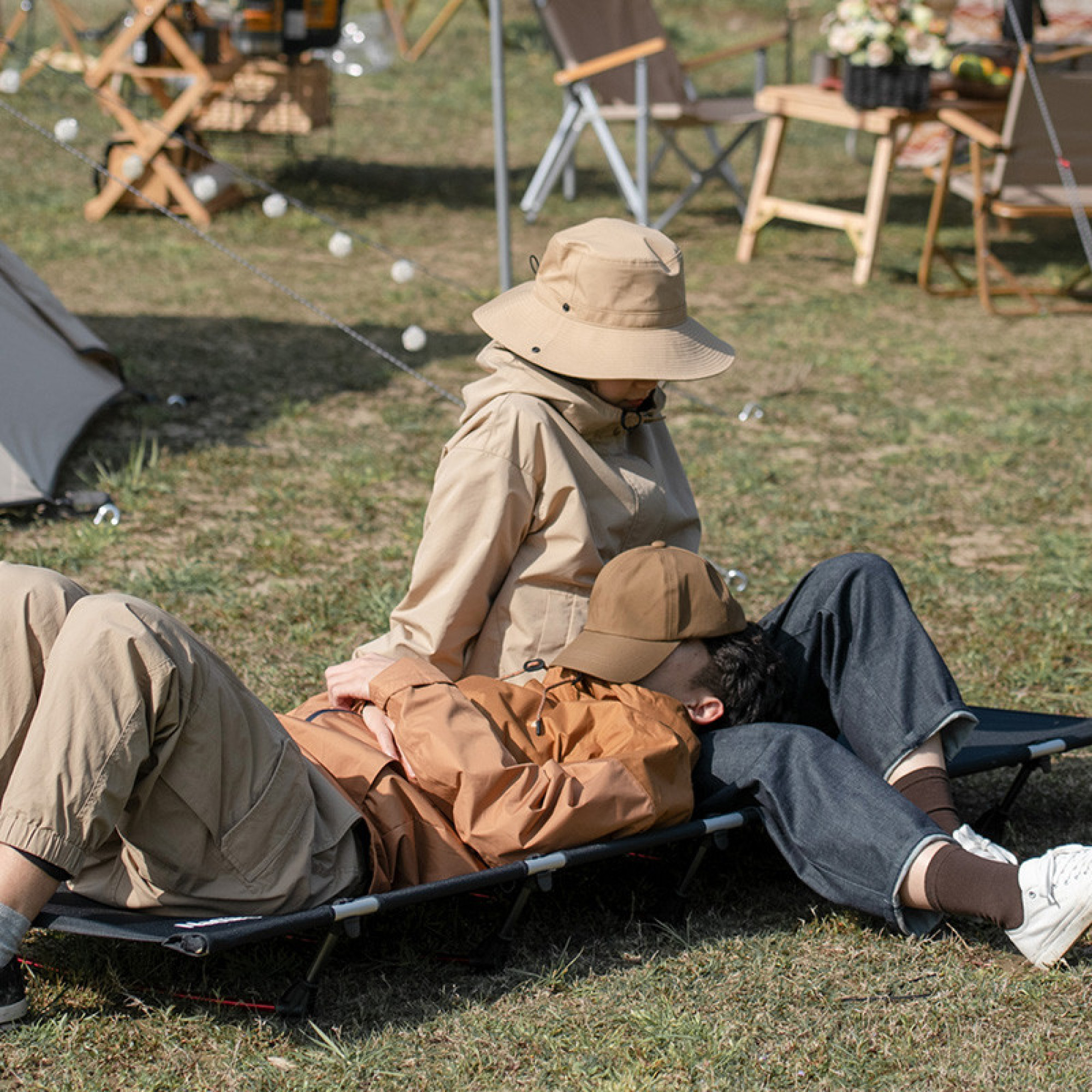 Ліжко складне Naturehike XJC05 чорне NH20JJ001 - 3 - Robinzon.ua