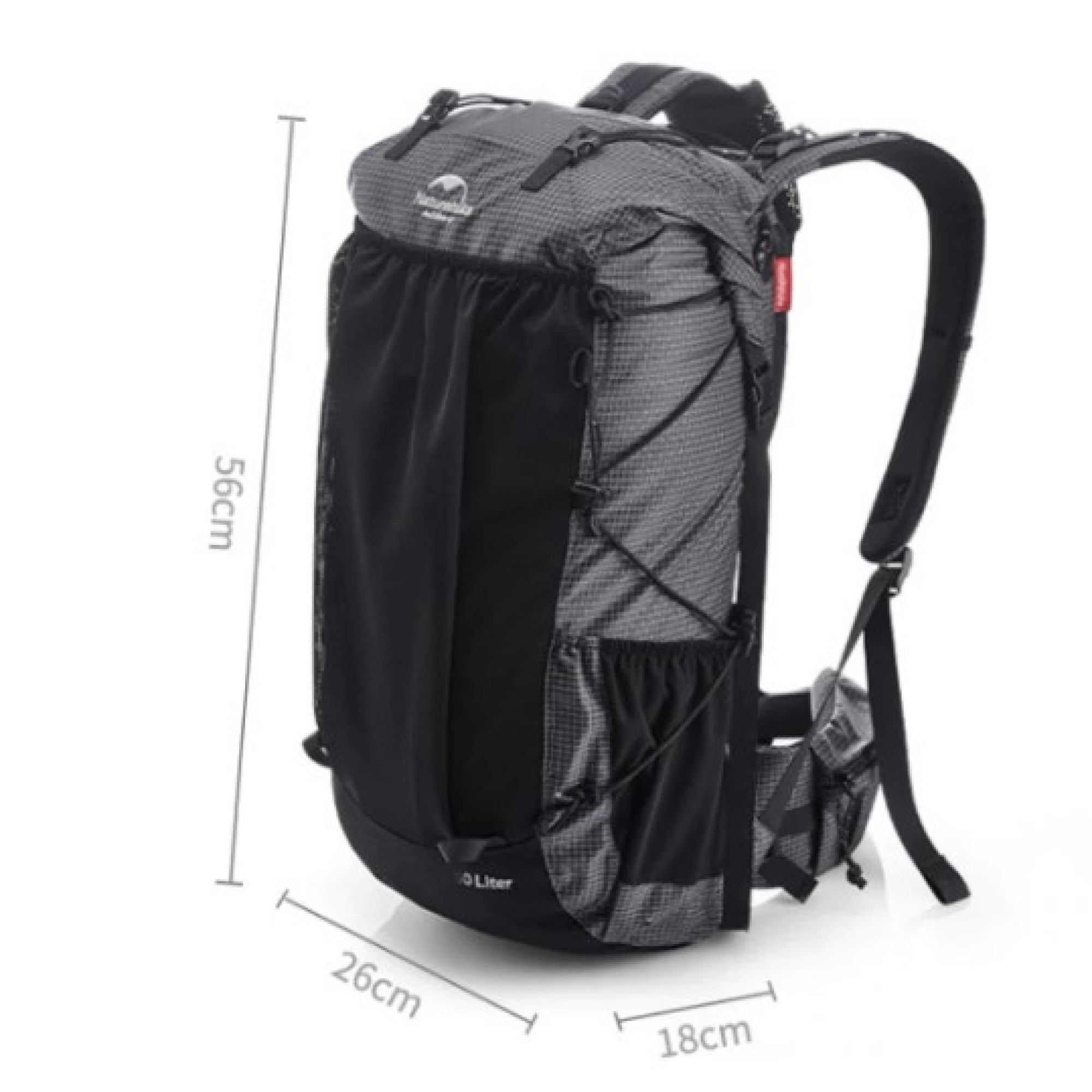 Рюкзак туристический Naturehike 60 + 5 л черный с серым NH19BP095 - 1 Рюкзак туристический Naturehike 60 + 5 л черный с серым NH19BP095 - 1 - Robinzon.ua