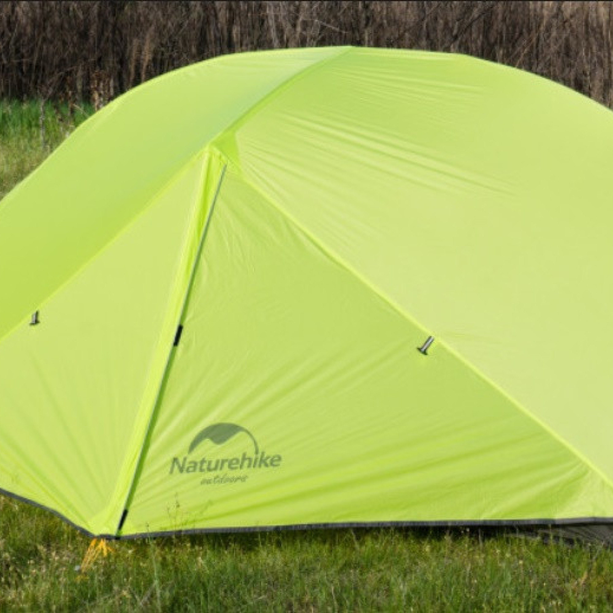 Двомісний намет Naturehike Mongar 2 темно-салатовий NH17T007-M - 5 - Robinzon.ua