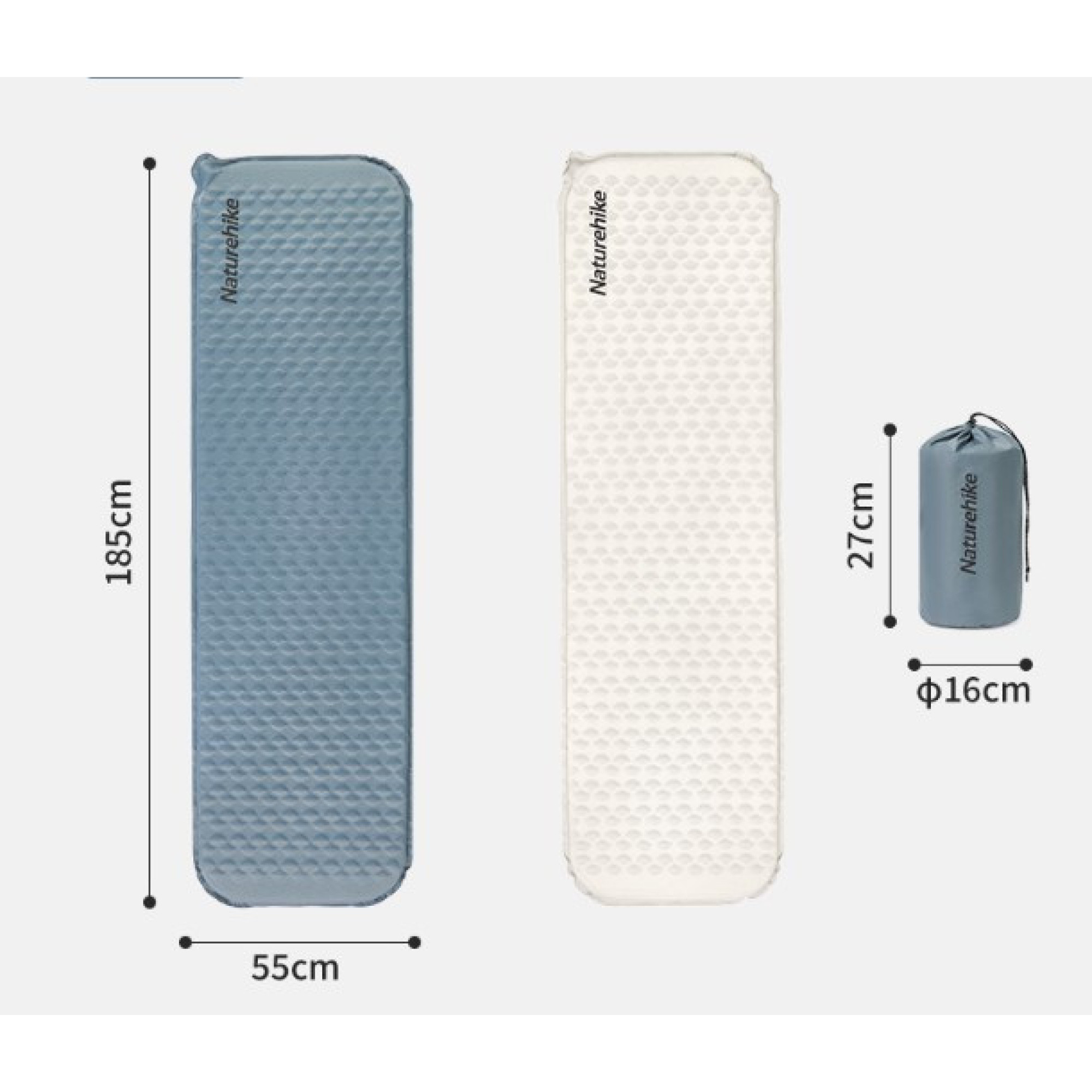 Килимок самонадувний Naturehike синій CNK2300DZ013 - 3 - Robinzon.ua