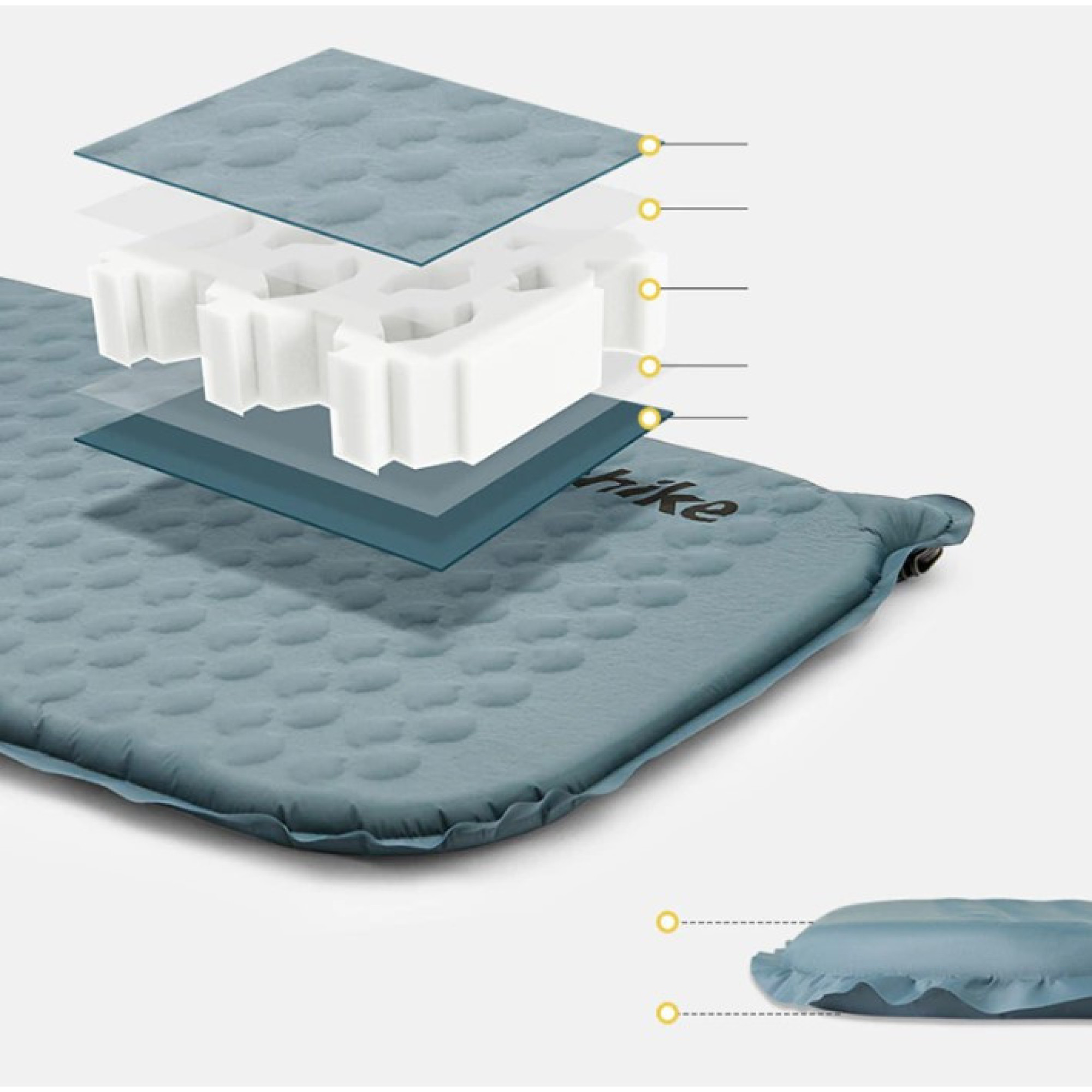 Килимок самонадувний Naturehike синій CNK2300DZ013 - 2 - Robinzon.ua