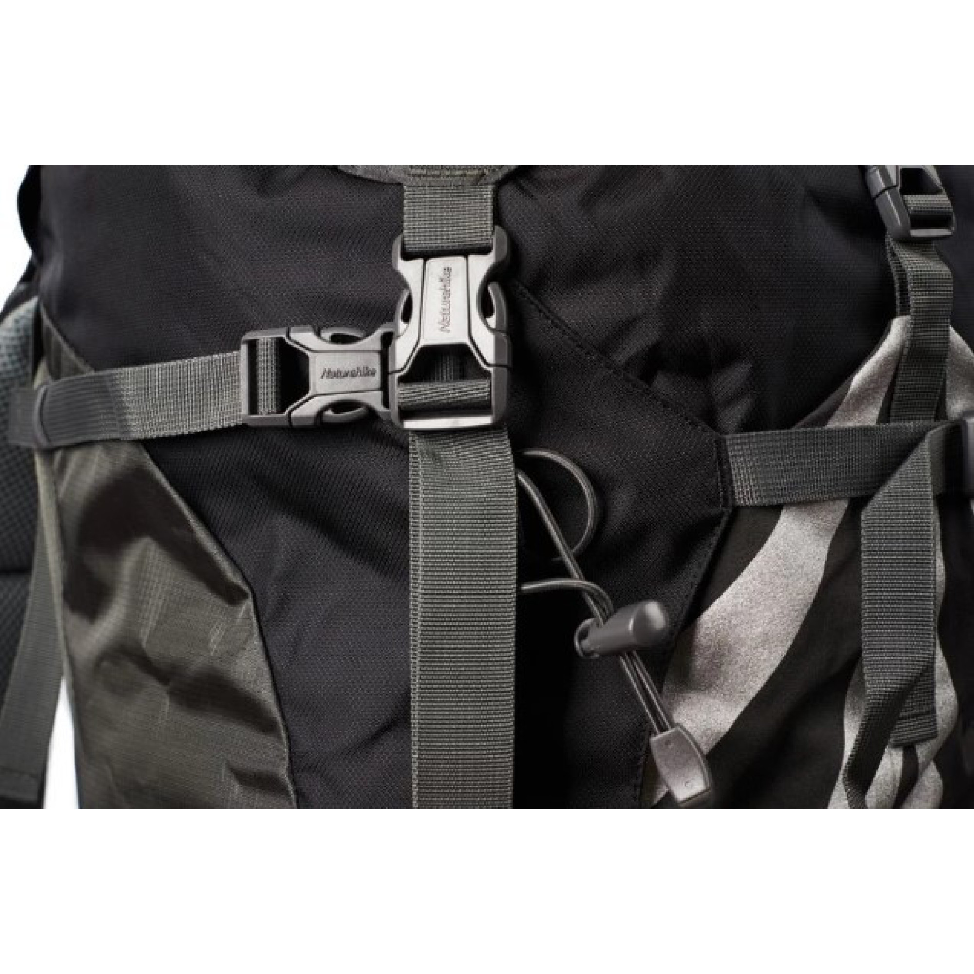 Рюкзак туристический Naturehike 70 + 5 л светло-коричневый NH70B070-B. - 6 - Robinzon.ua