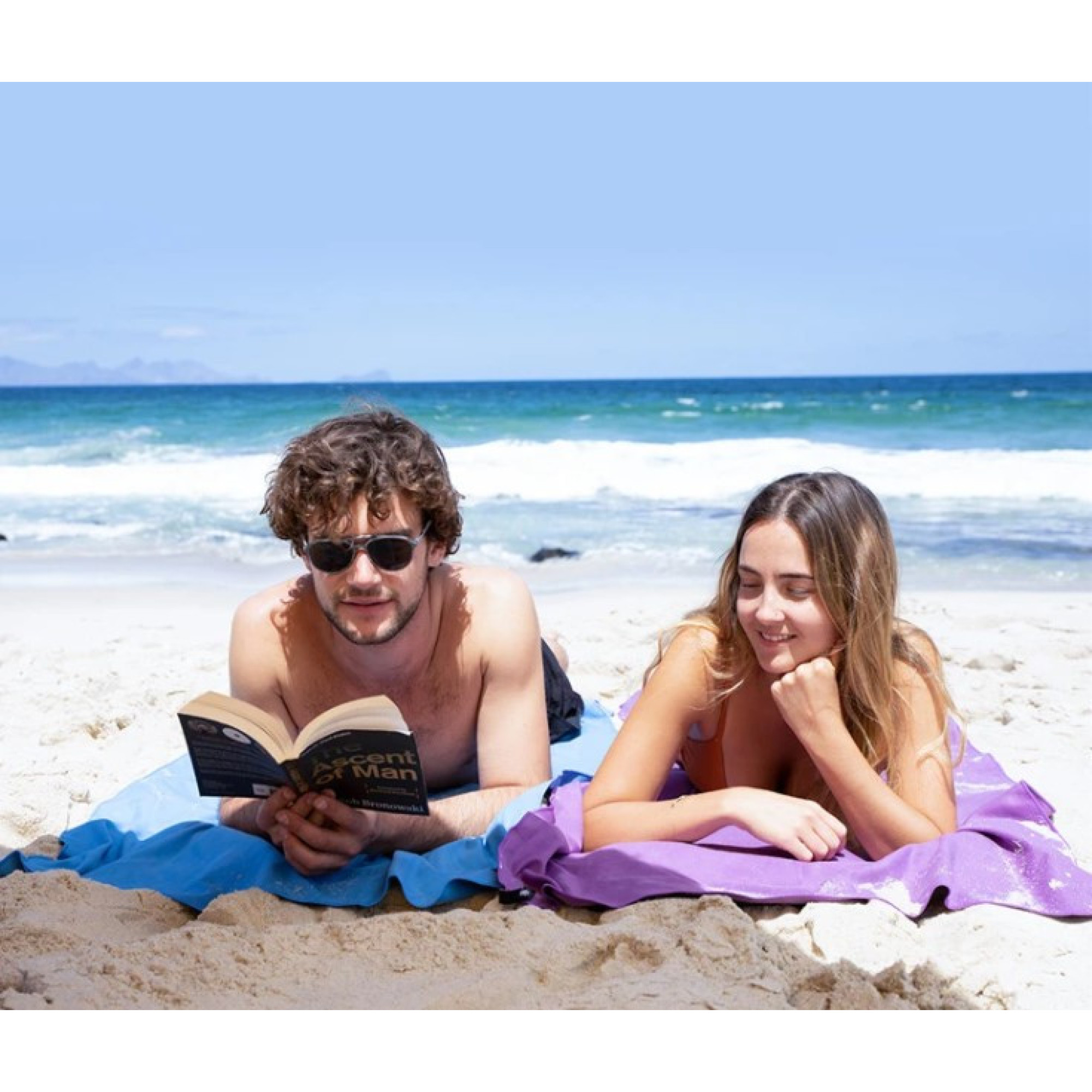 Рушник туристичний Naturehike 100 х 30 см фіолетовий NH20FS009 - 1 - Robinzon.ua