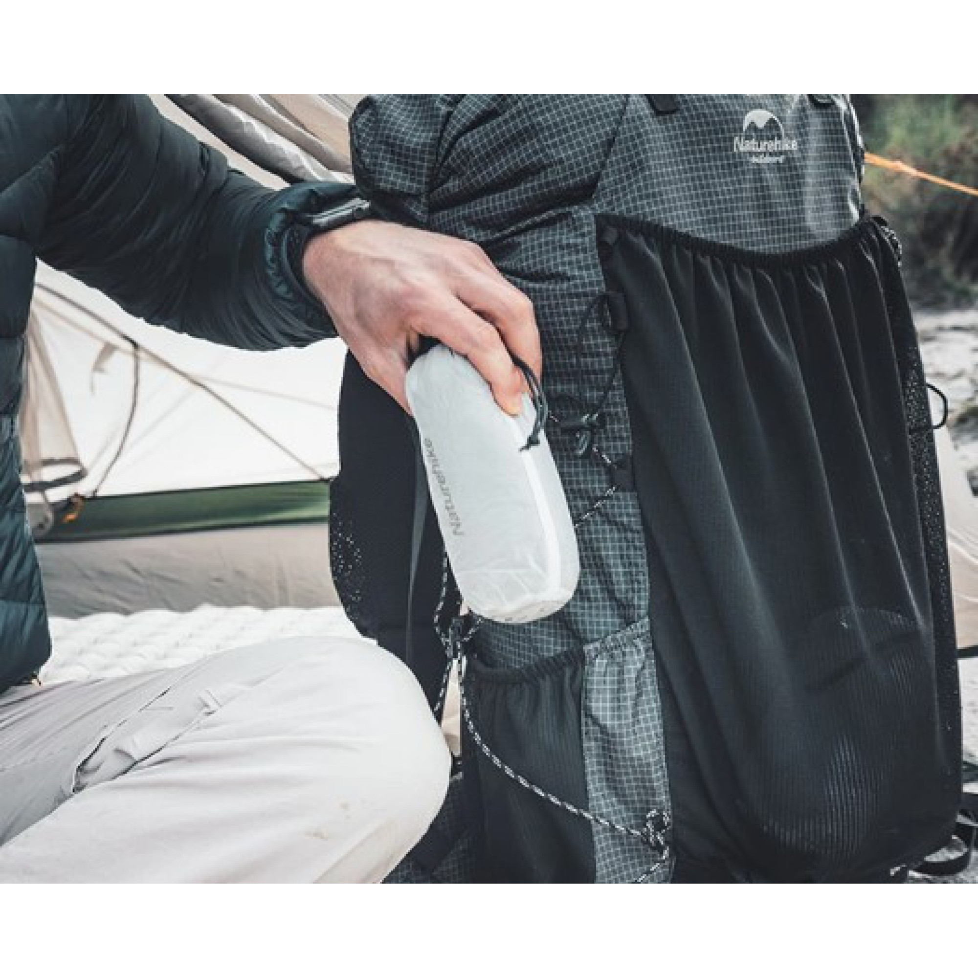 Вкладыш в спальный мешок Naturehike дымчато-голубой CNH22SD016. - 2 - Robinzon.ua