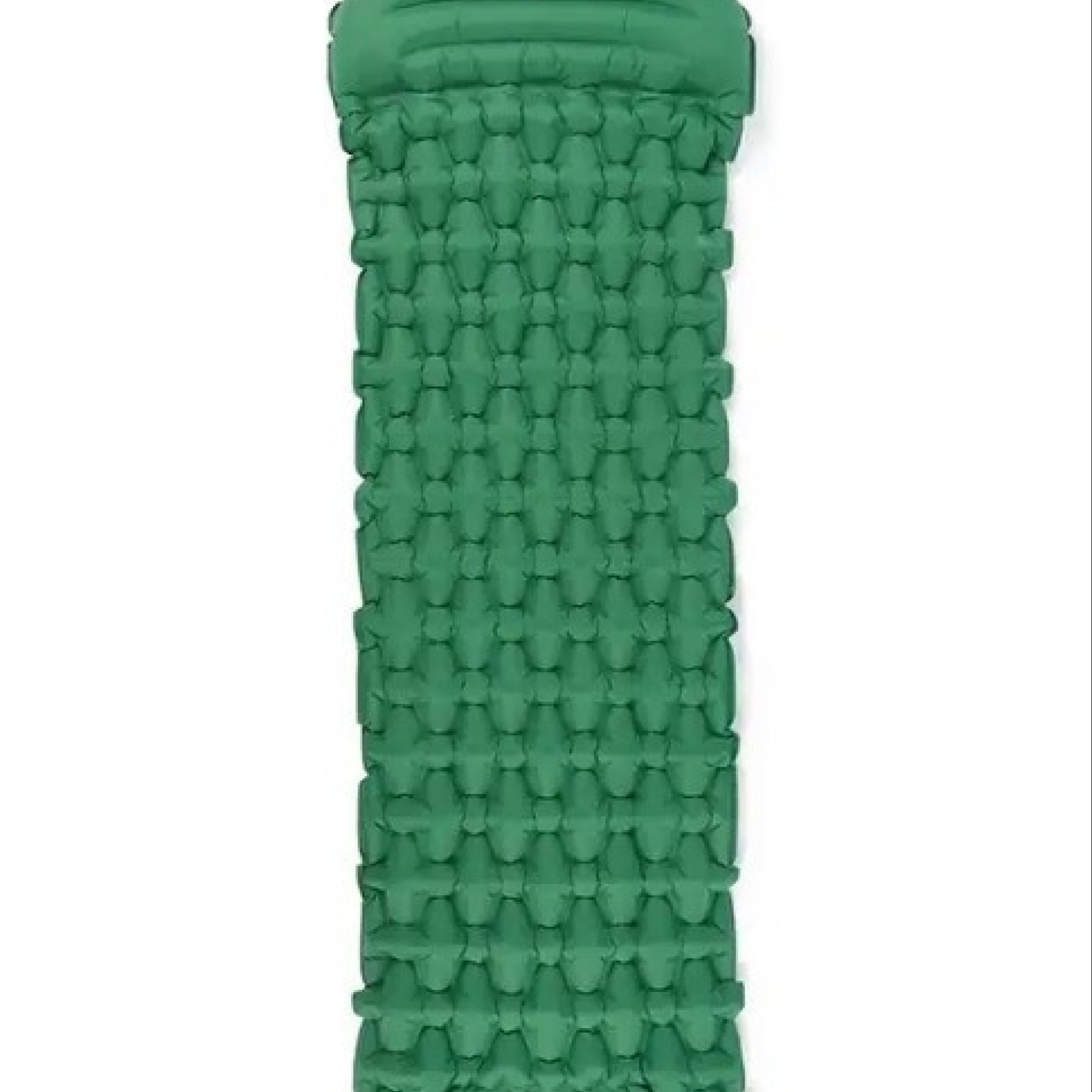 Килимок надувний з подушкою з помпою для надування Naturehike зелений CNK2300DZ0001 - Robinzon.ua