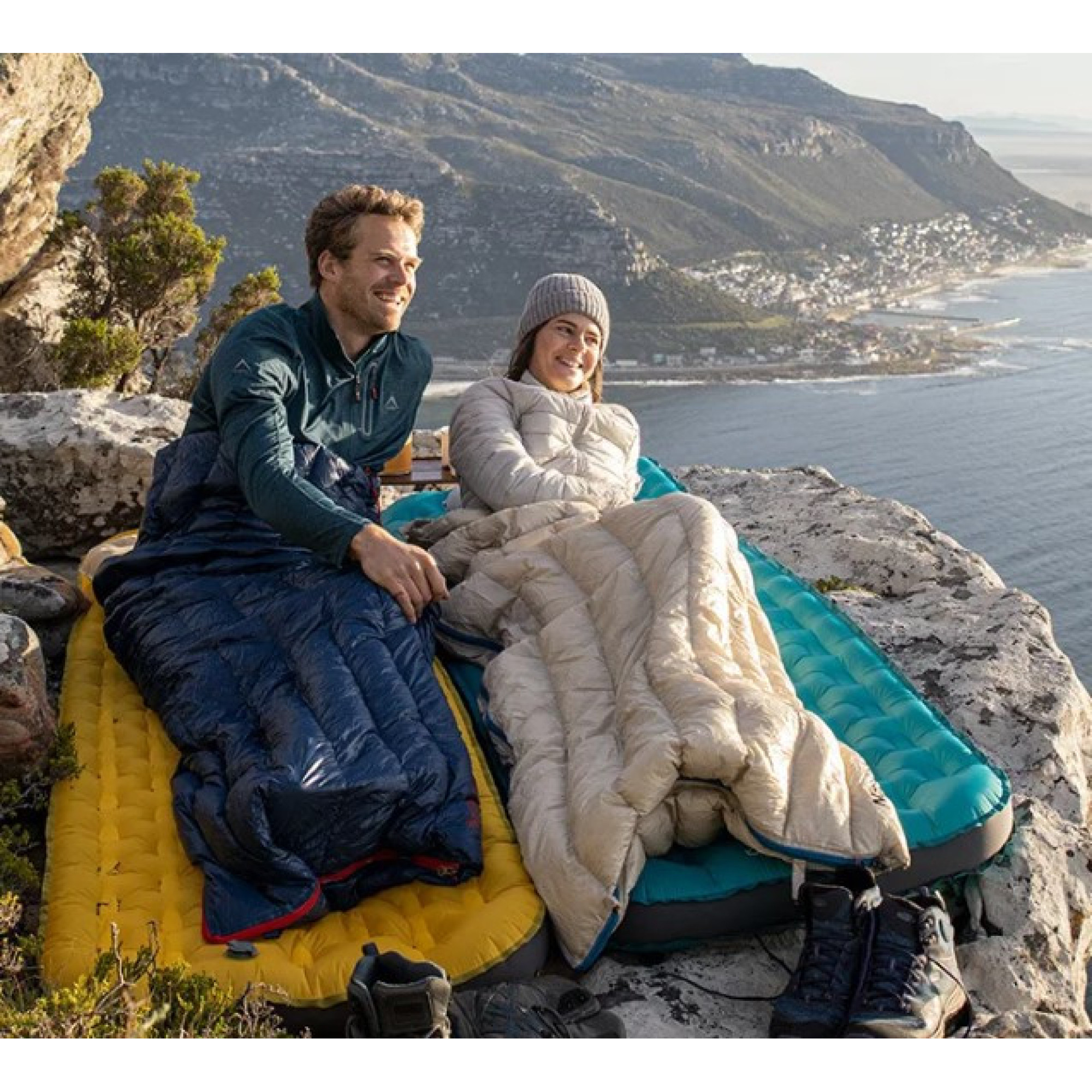 Спальник ультралегкий пуховий Naturehike CW280 upgrade хакі NH17Y010-R - 3 - Robinzon.ua