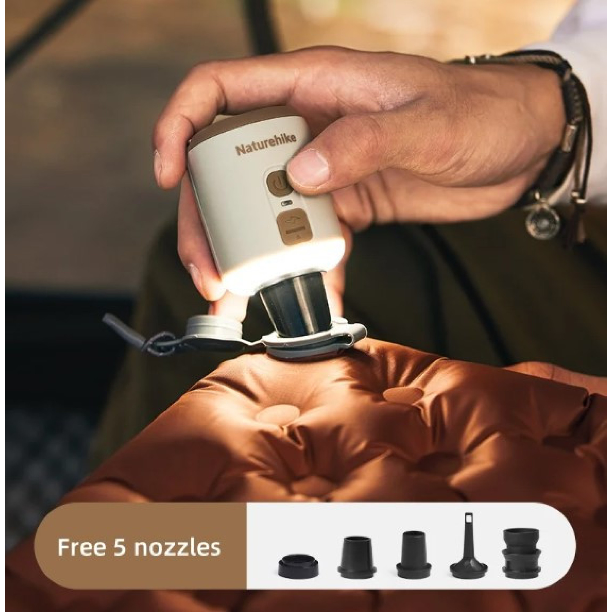 Насос Naturehike зелений CNK2300DQ022 - 1 - Robinzon.ua