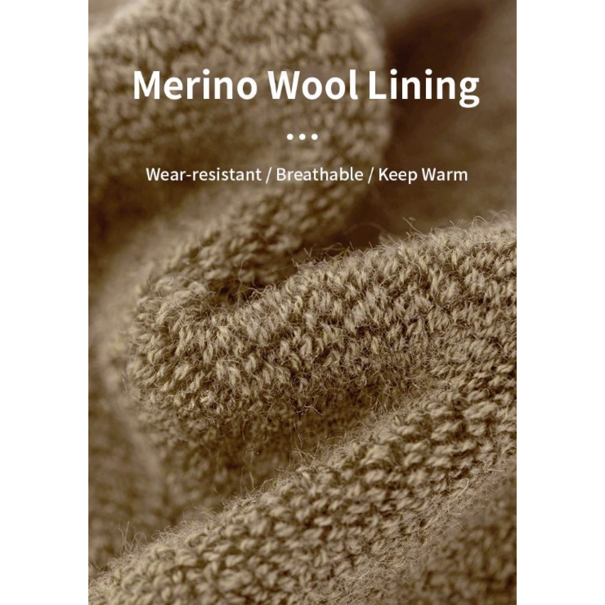 Носки из мериноса Naturehike размер 40-43, кофейные NH22WZ002. - 1 - Robinzon.ua