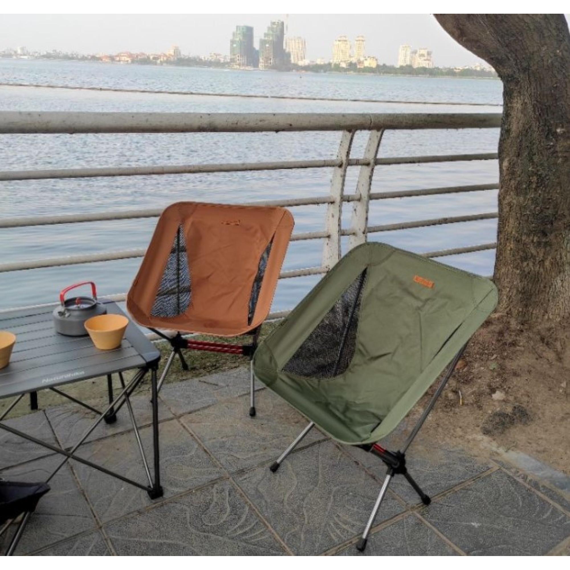 Розкладне крісло Naturehike L01 зелене (CNK2350JJ017) - 4 - Robinzon.ua