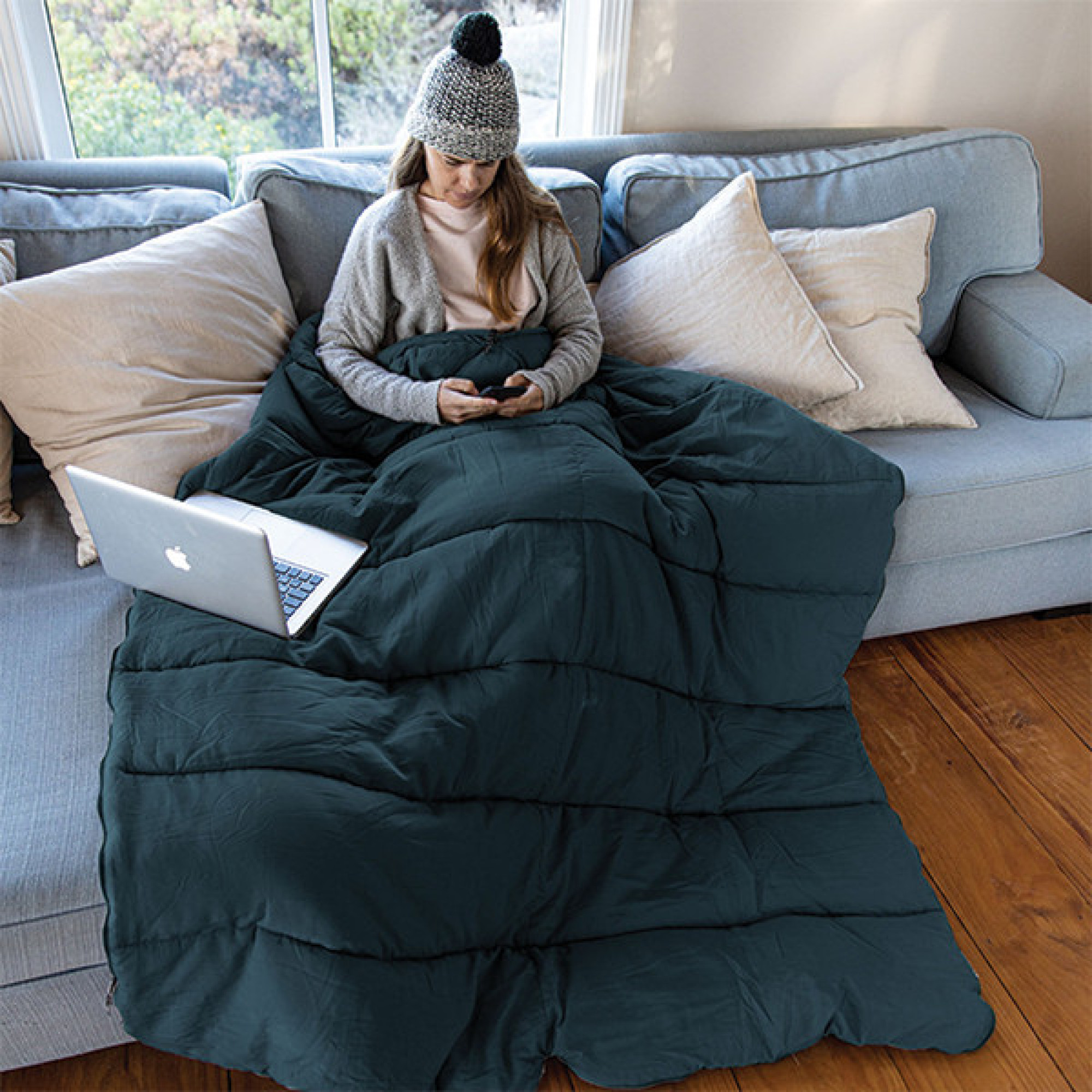 Спальный мешок Naturehike F150 темно-синий NH22MSD05. - 4 - Robinzon.ua