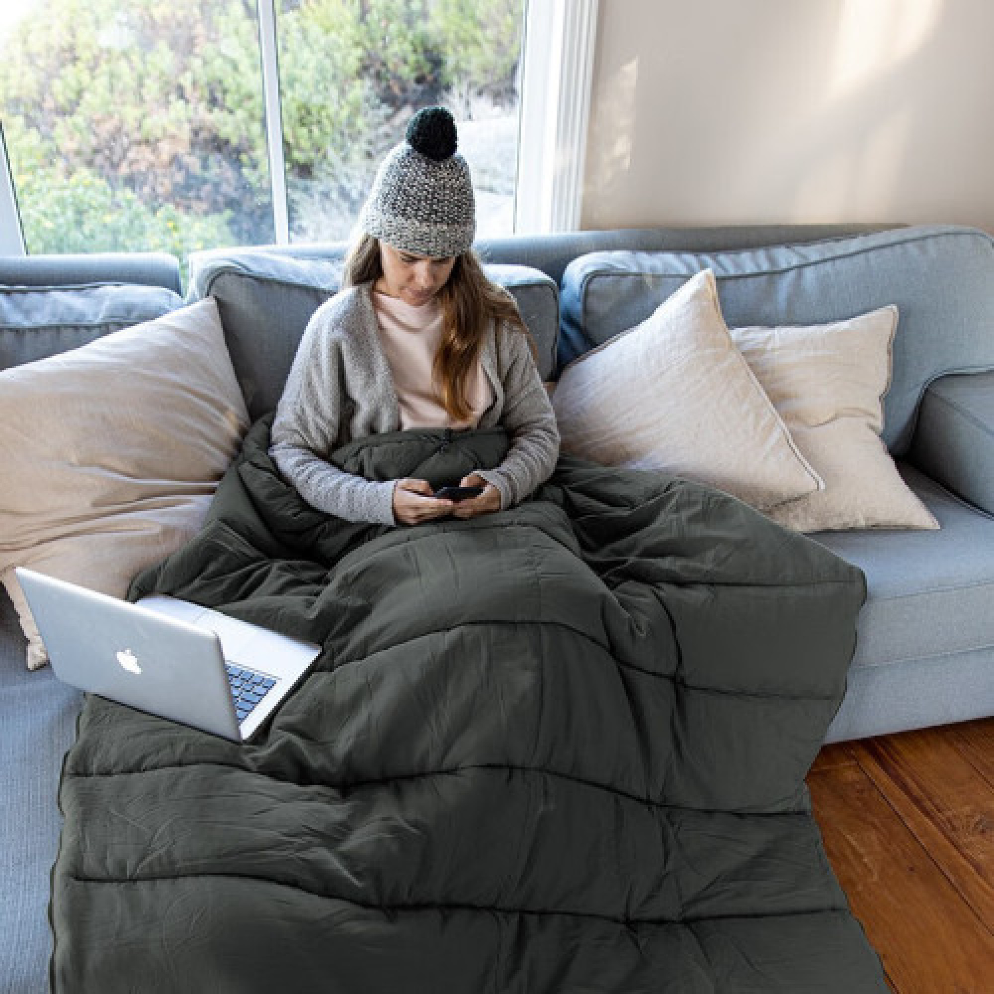 Спальник Naturehike F150 графіт NH22MSD05 - 2 - Robinzon.ua