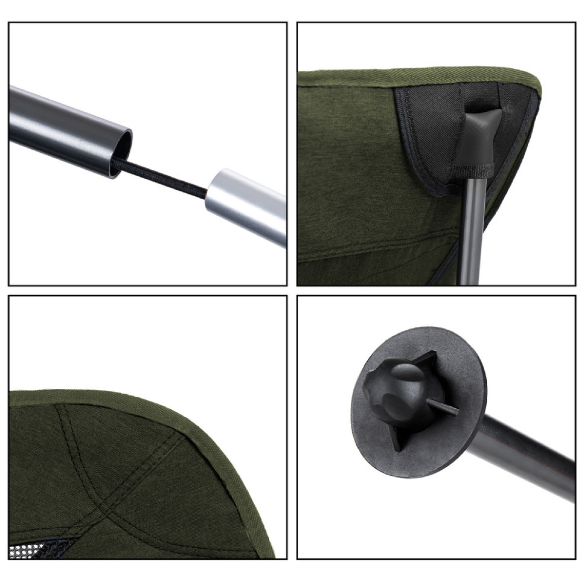 Розкладне крісло Naturehike YL06 зелене NH18Y060-Z - 5 - Robinzon.ua