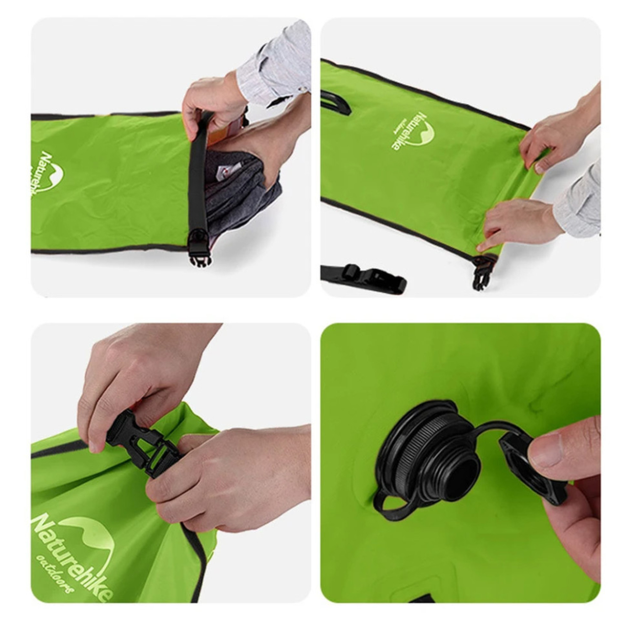 Буй-гермомешок Naturehike 18 л, зелёный NH17S001-G. - 1 Буй-гермомешок Naturehike 18 л, зелёный NH17S001-G. - 1 - Robinzon.ua
