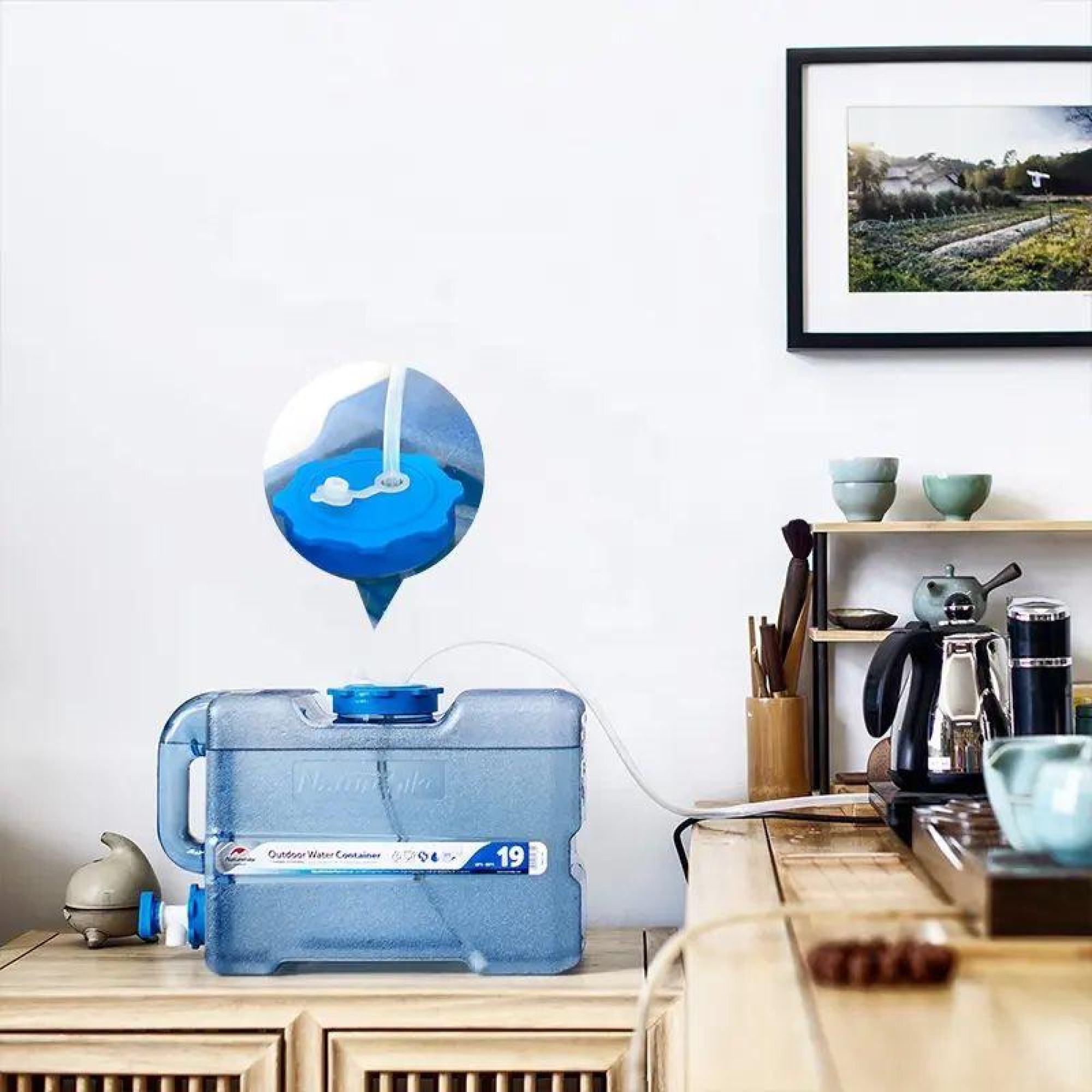 Каністра для води Naturehike PC7 12 л, синя NH18S012-T - 3 - Robinzon.ua