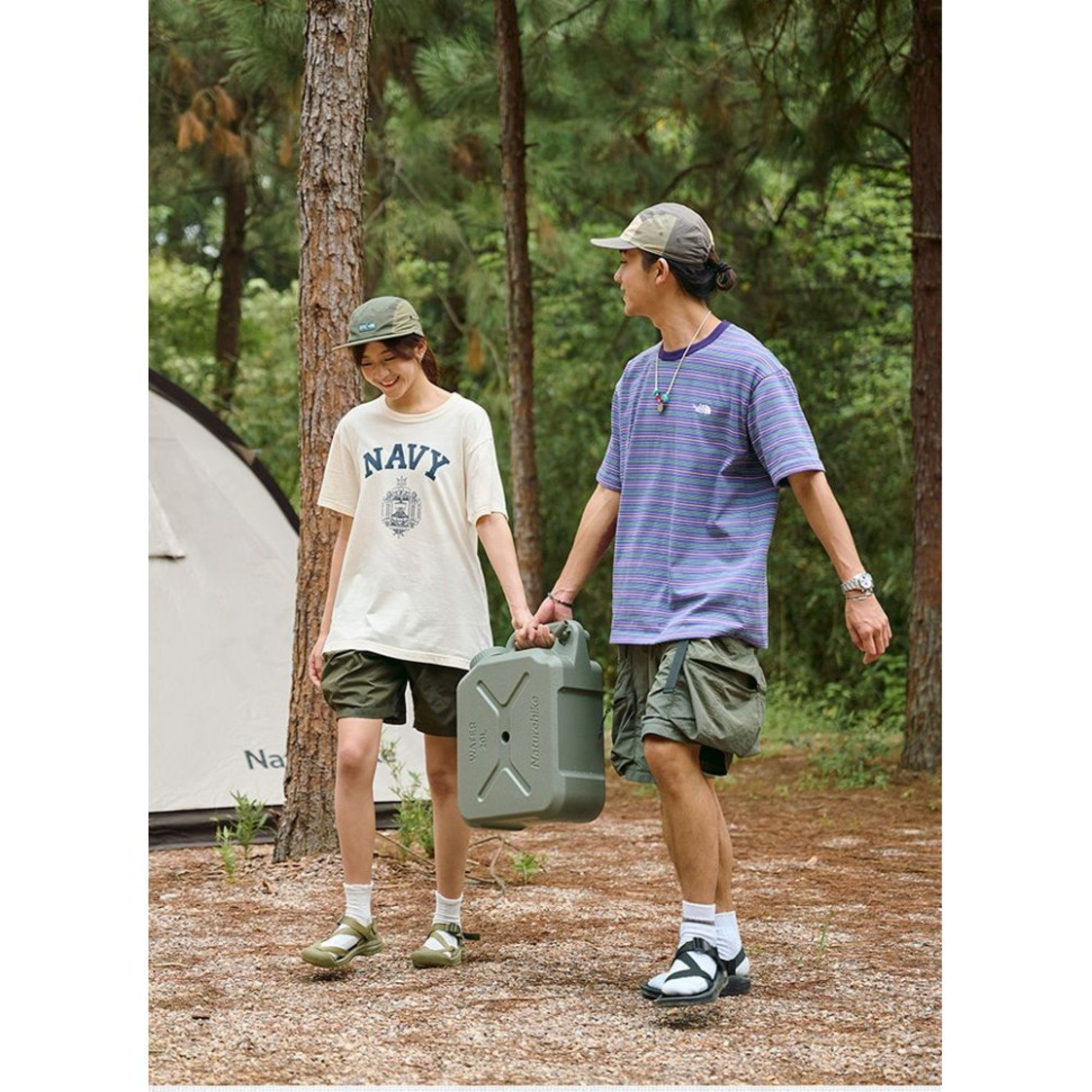 Каністра для води Naturehike 20 літрів, темно-зелена CNH22CJ018 - 6 - Robinzon.ua