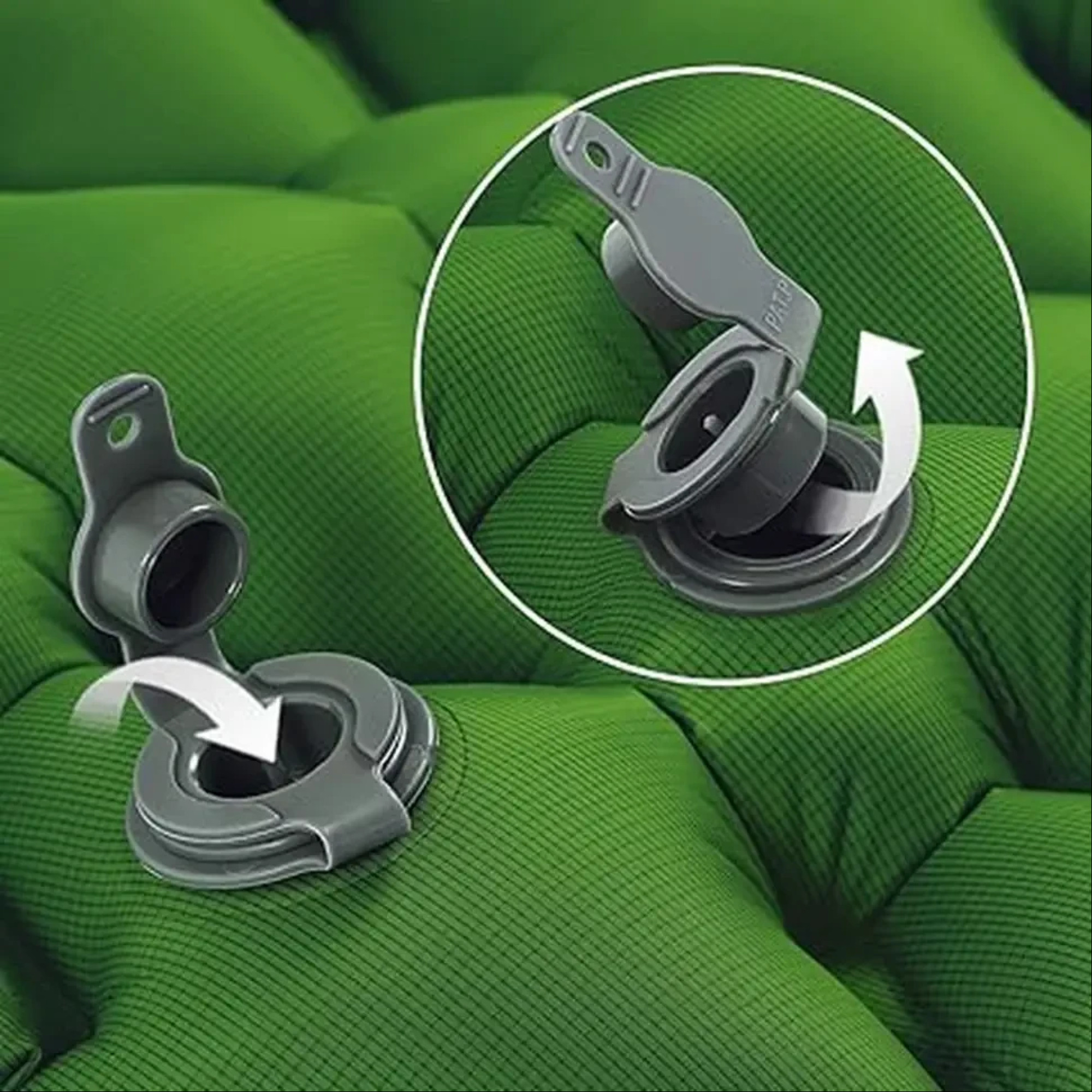 Надувной Коврик Naturehike зеленый NH19Z032-P - 2 - Robinzon.ua