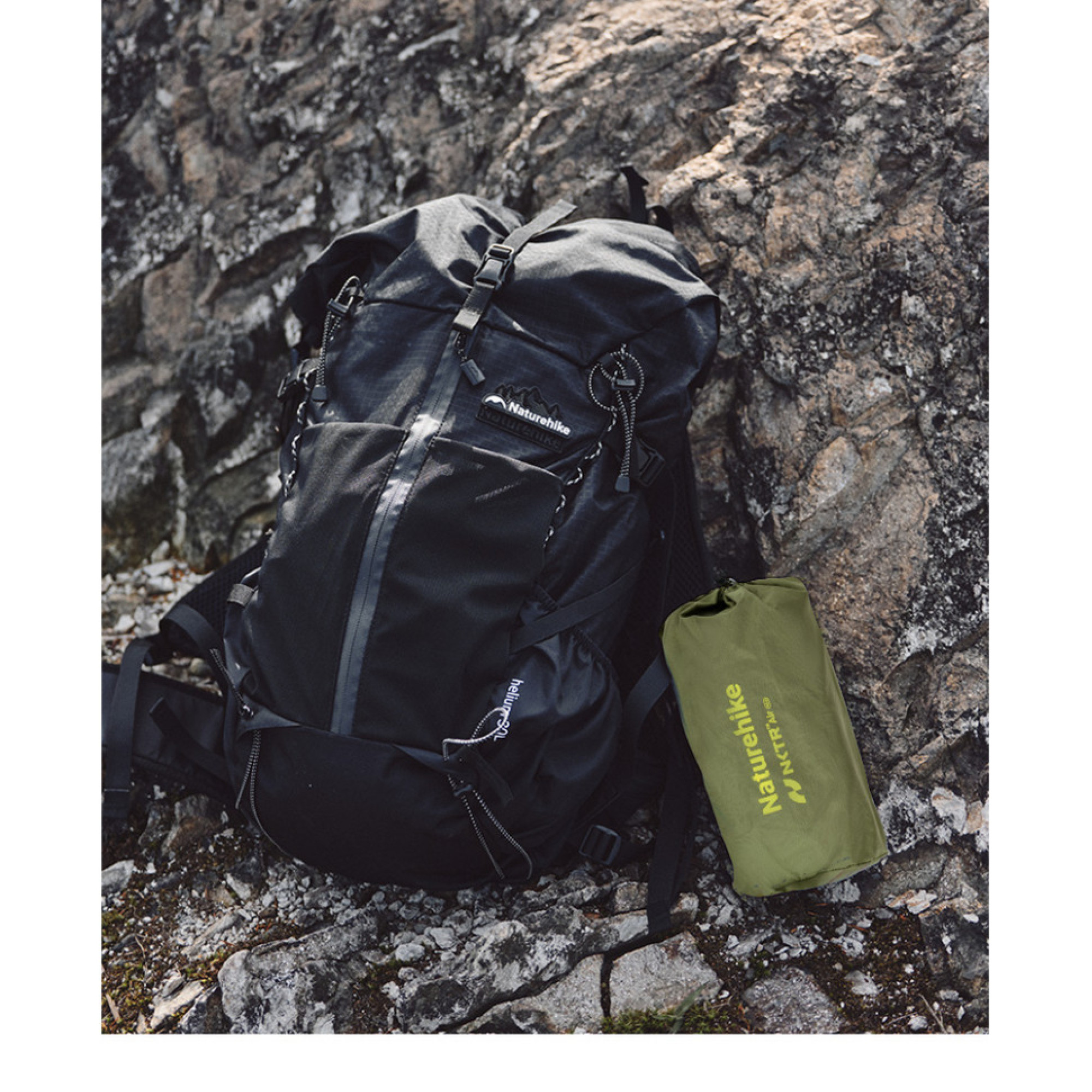 Надутый коврик Naturehike R Value: 4,6 размер: 196 х 64 х 8 см зеленый CNK2450WS014. - 6 Надутый коврик Naturehike R Value: 4,6 размер: 196 х 64 х 8 см зеленый CNK2450WS014. - 6 - Robinzon.ua