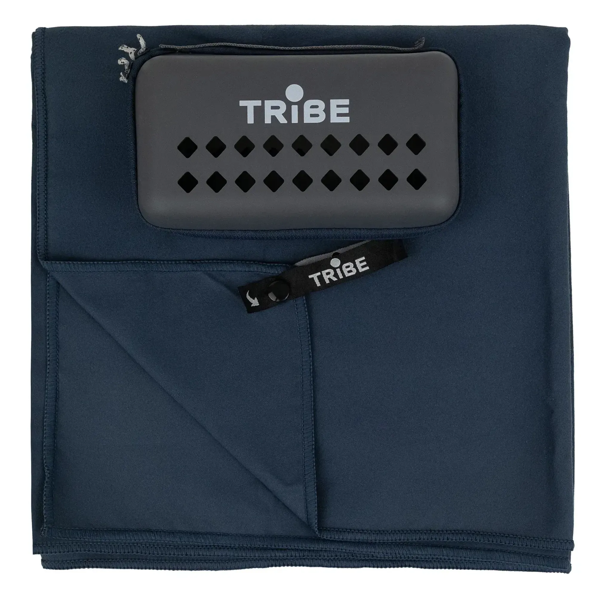 Рушник з мікрофібри Tribe Pocket Towel 50х100 см T-LC-0001-M Navy - Robinzon.ua