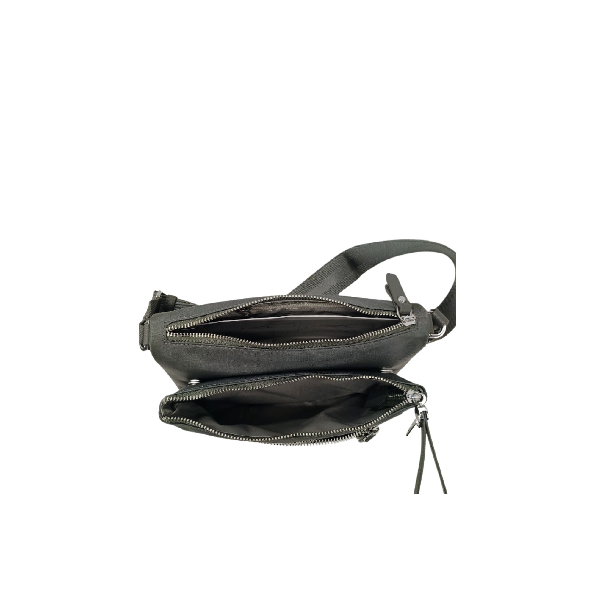 Плечова сумка KARISSA EVO GUNMETAL GREEN - 3 - Robinzon.ua