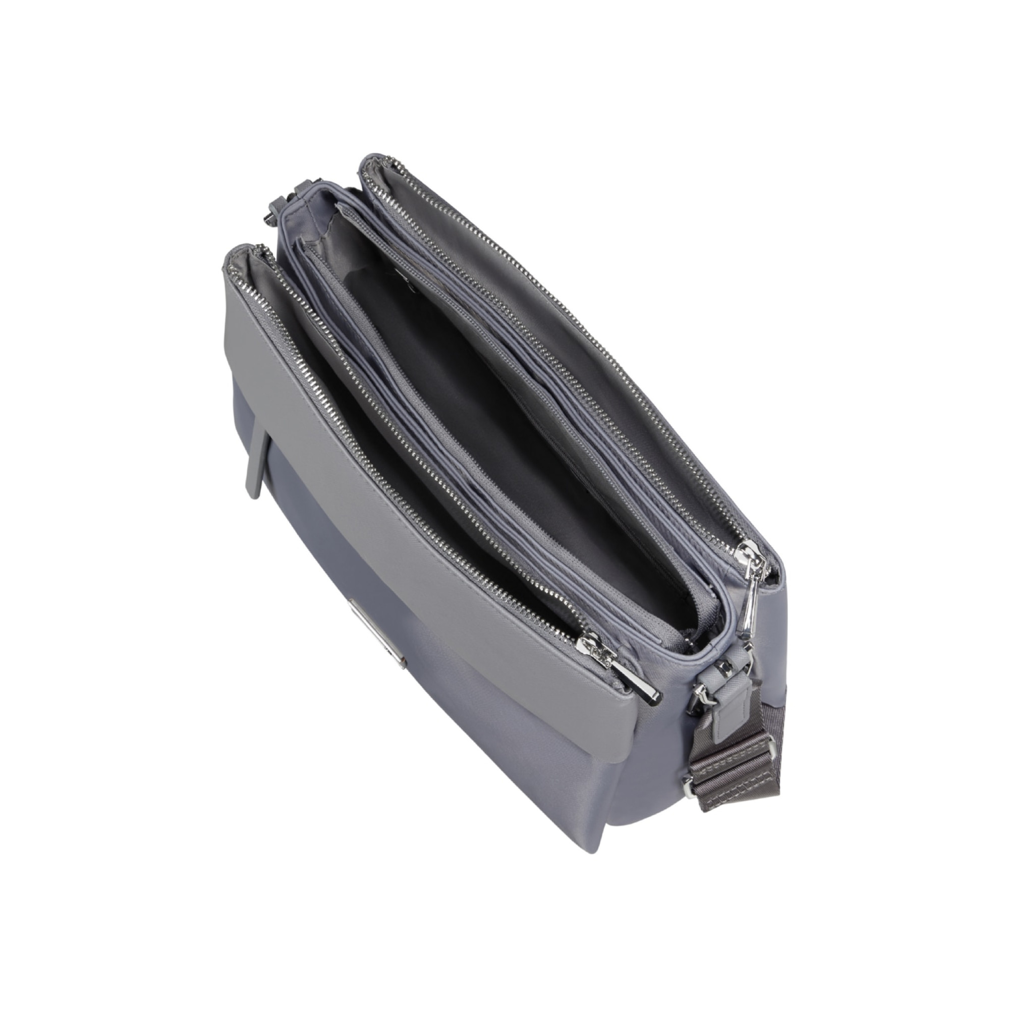 Плечова сумка ZALIA 3.0 SILVER GREY - 1 - Robinzon.ua