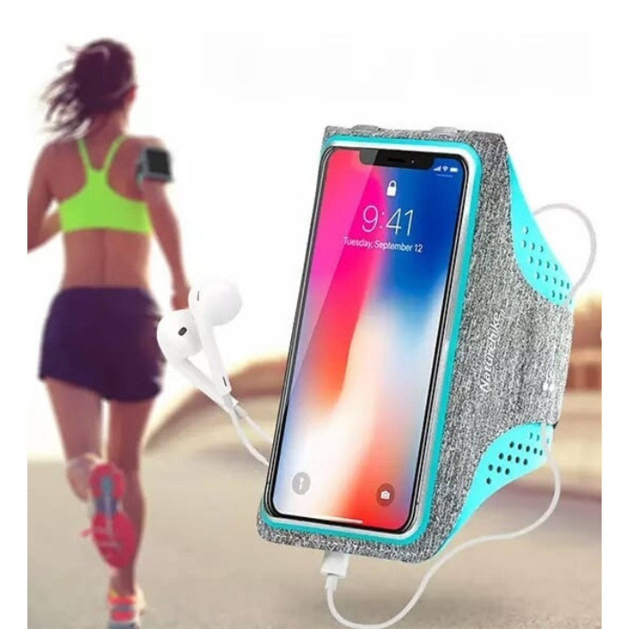 Пов'язка на руку для мобільних телефонів Naturehike NH18B020-B - 4 - Robinzon.ua