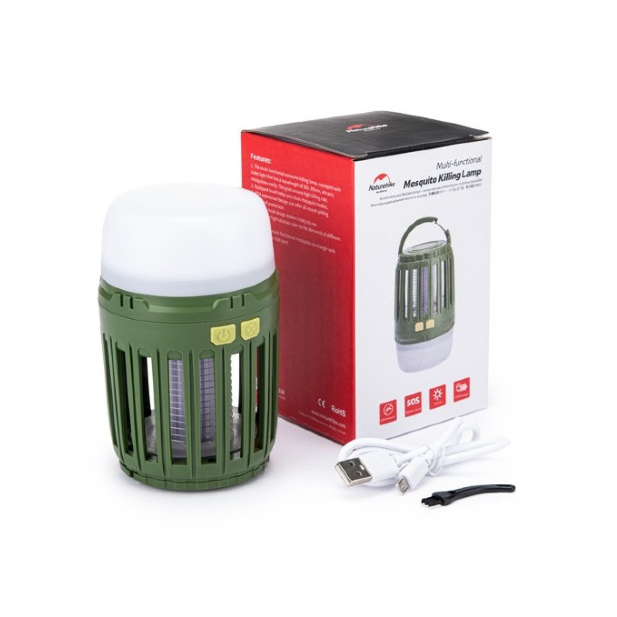 Багатофункціональний пристрій Naturehike - антимоскітний ліхтар NH20ZM003 - 3 - Robinzon.ua