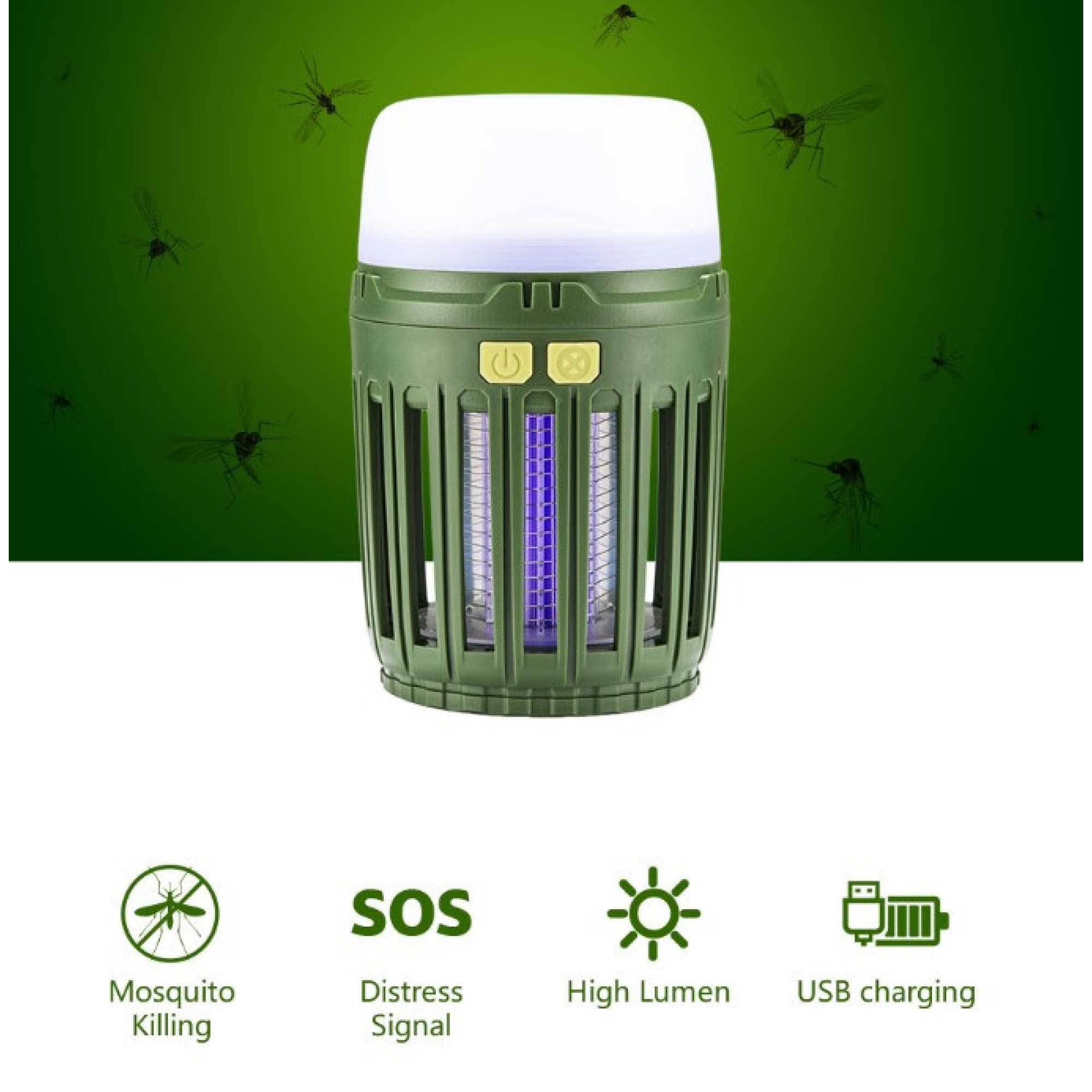 Багатофункціональний пристрій Naturehike - антимоскітний ліхтар NH20ZM003 - 1 - Robinzon.ua