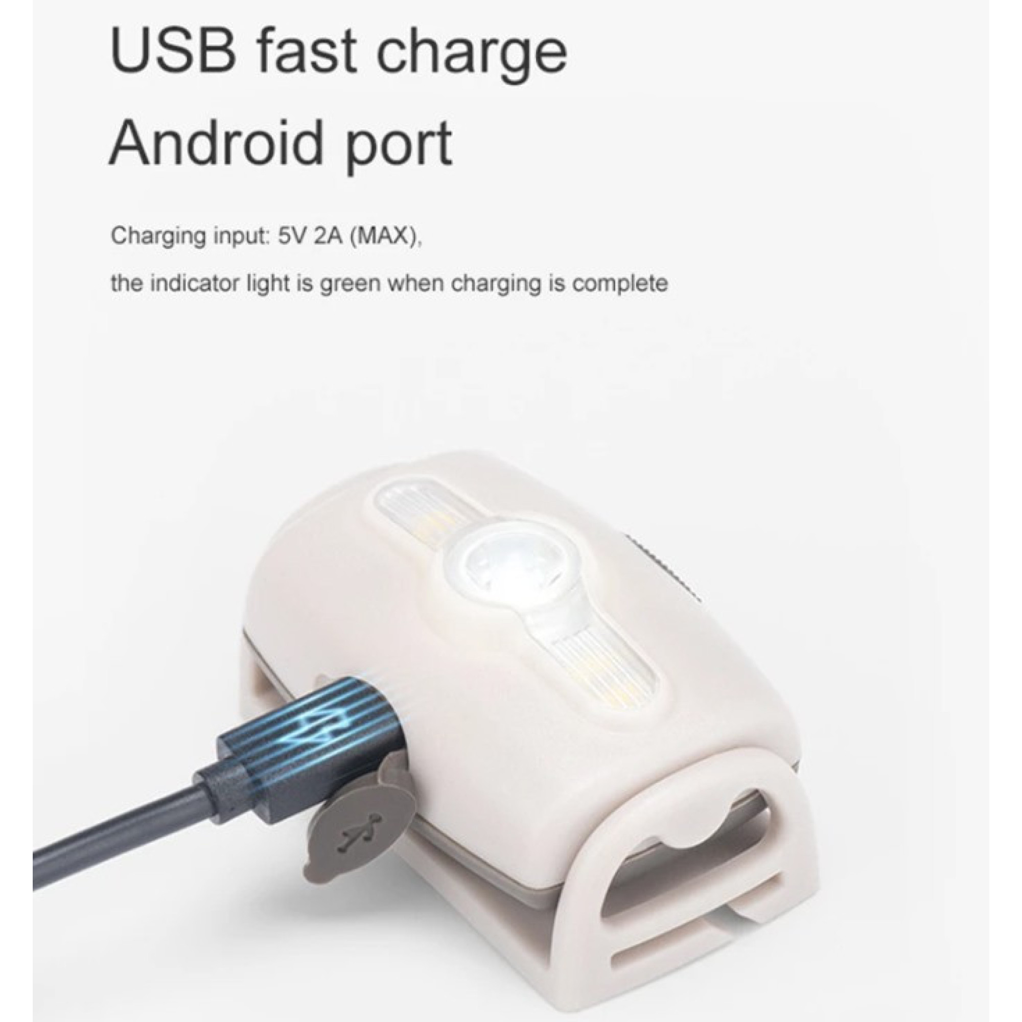 Ліхтар налобний Naturehike з вбудованим акумулятором помаранчевий  NH18T005-F - 5 - Robinzon.ua