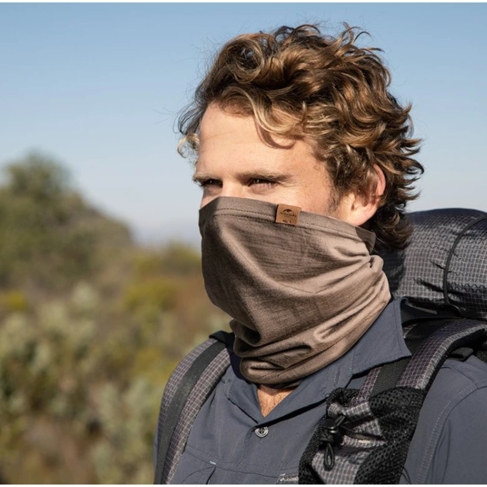 Багатофункціональна пов’язка - баф Naturehike з мериноса, хакі NH20FS025 - 2 - Robinzon.ua